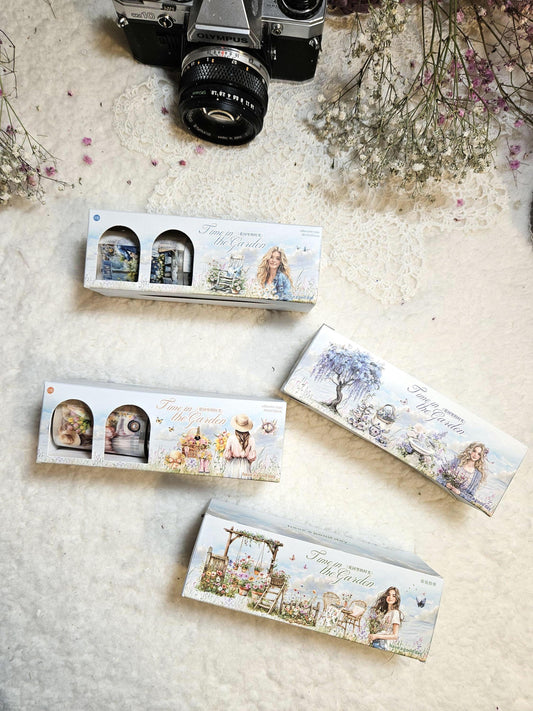 Garden Symphony — Pre-Cut PET Tape, 3 Rolls | Box Set