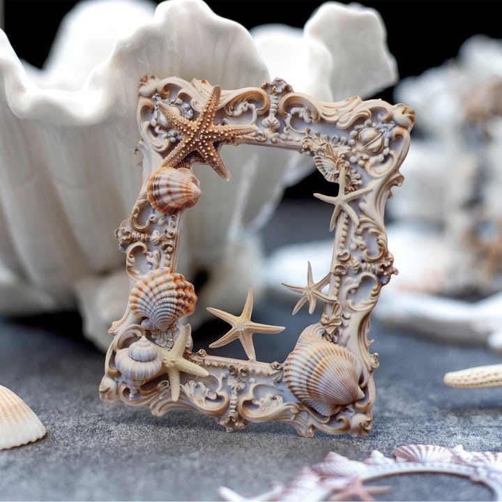 Laser Cut Collage Frames — 10 pcs | Ocean, Butterflies & Birds Themes