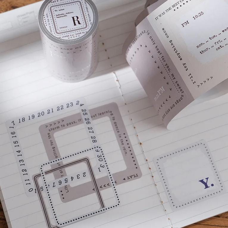 Timeless Frames — Pre-Cut PET Tape | 7 cm × 2 m