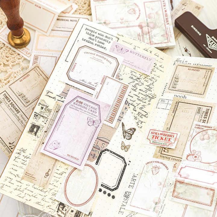 Memo Pad, 30 sheets | Scrapbooking Card Making Art Journaling Paper Craft Junk Journal