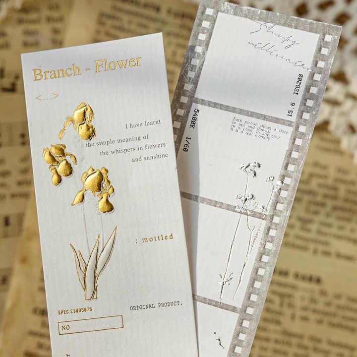 Memo Pad Vintage Stamping | 15 Sheets | Embossed Details