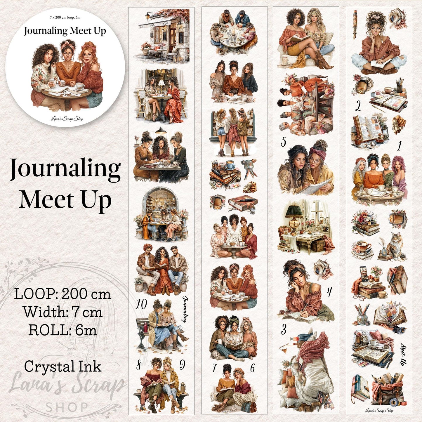 Journaling Meet Up - PET Tape | Scrapbooking & Journaling Supplies