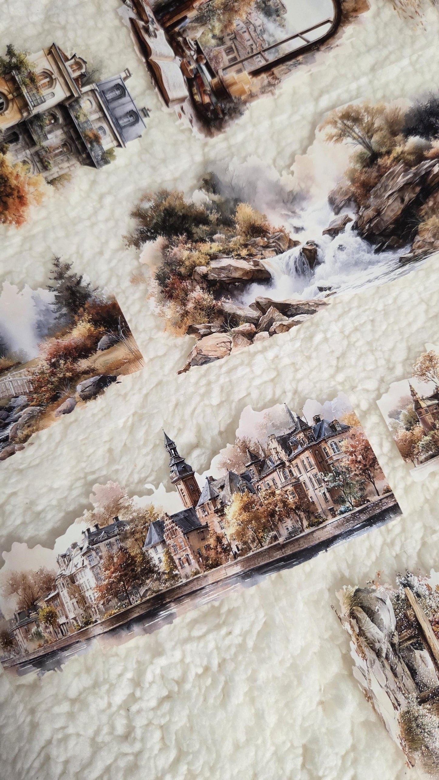 Autumn Landscape - PET Tape | Scrapbooking & Journaling Supplies