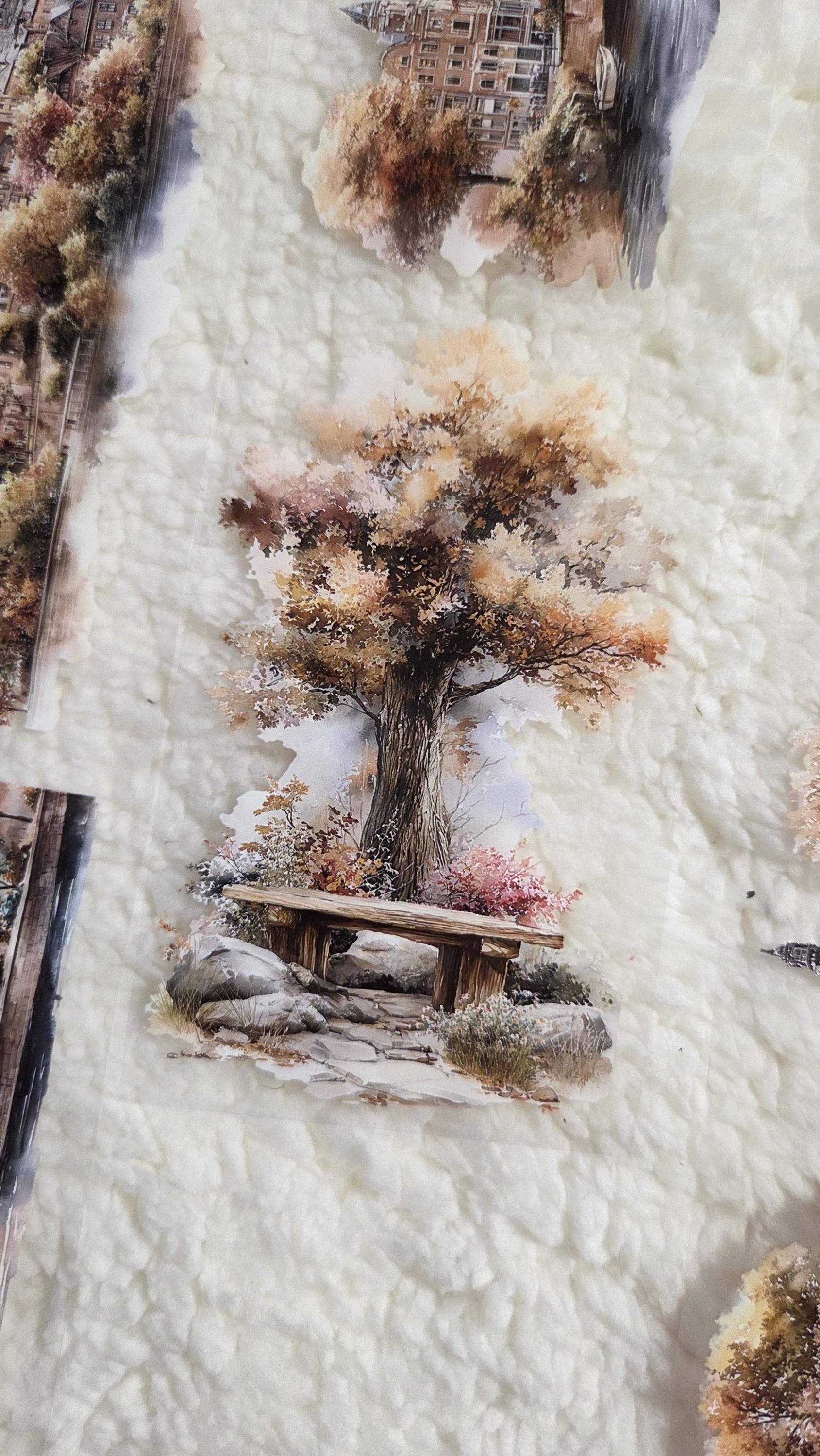 Autumn Landscape - PET Tape | Scrapbooking & Journaling Supplies