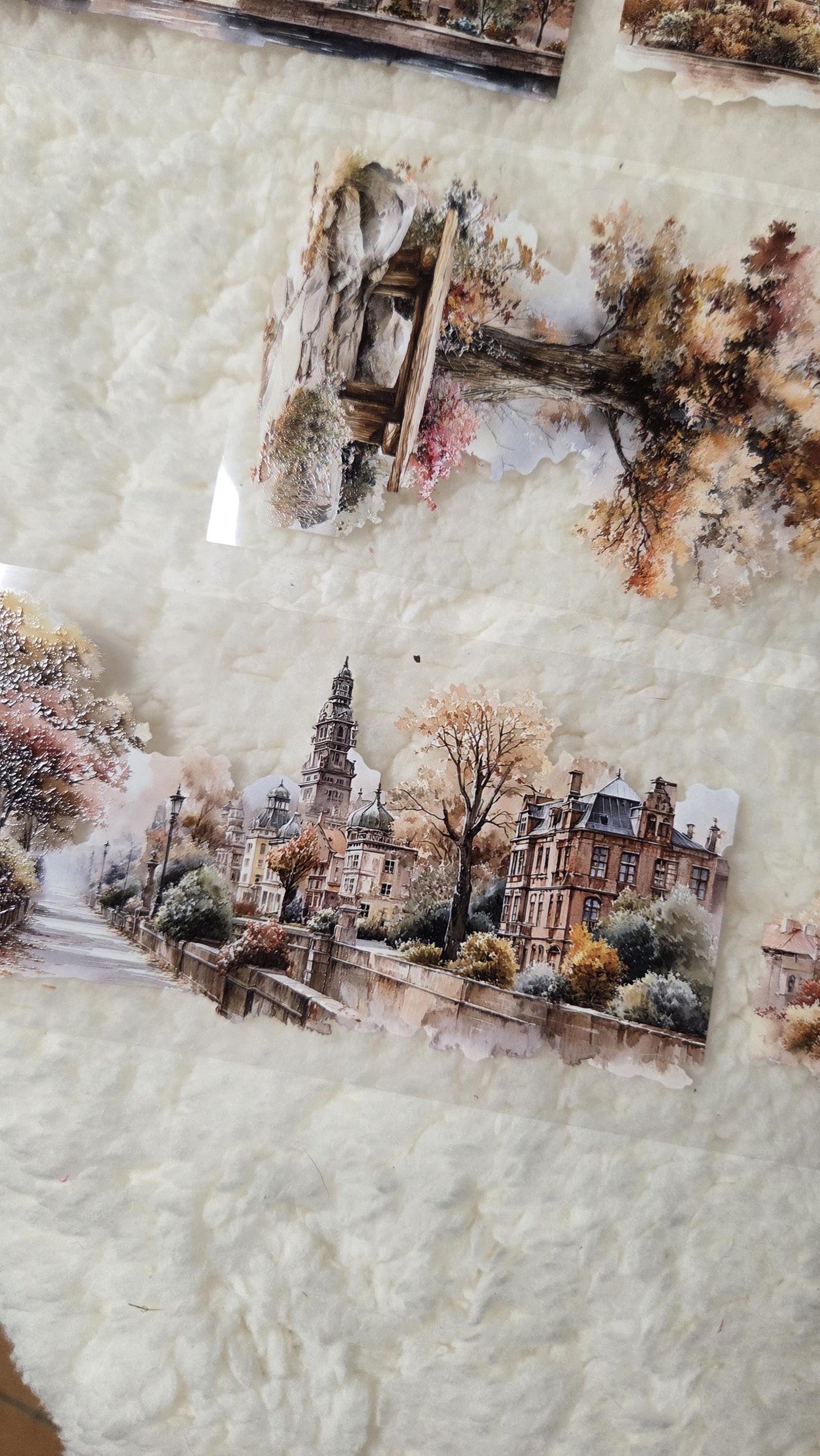 Autumn Landscape - PET Tape | Scrapbooking & Journaling Supplies