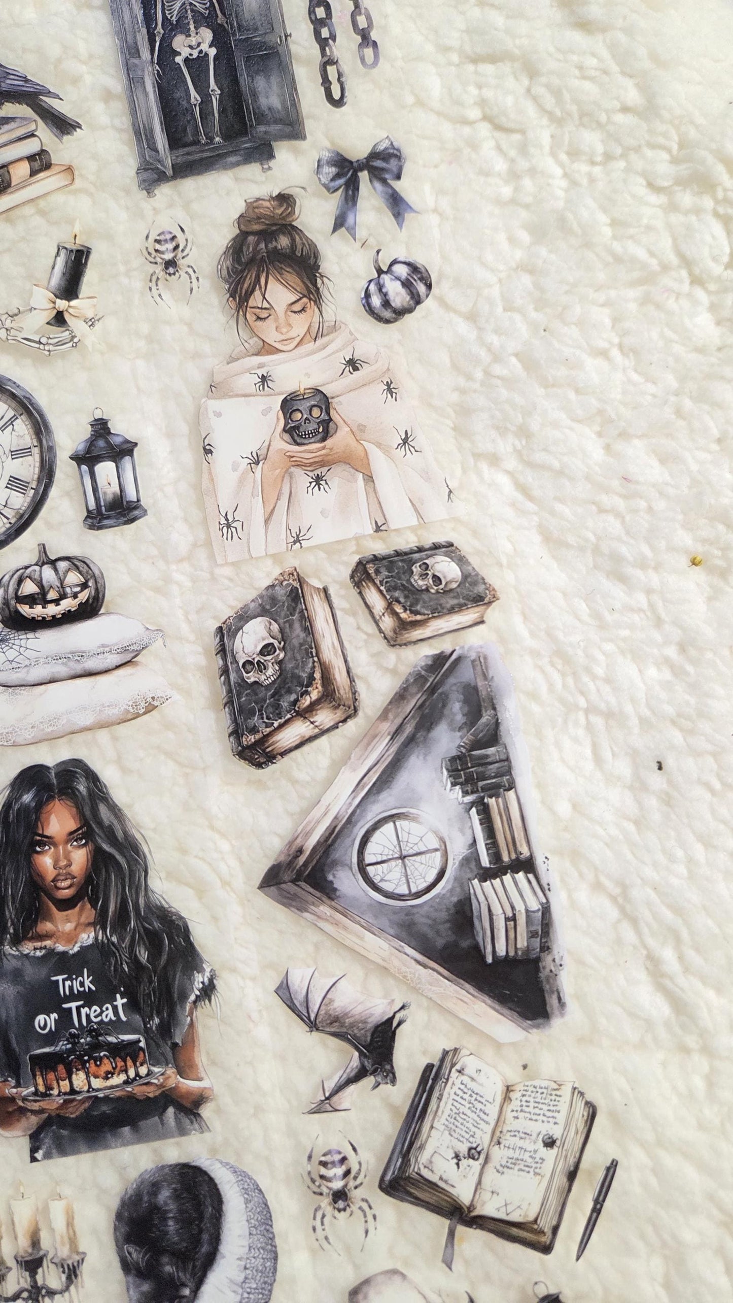 Spooky but Cozy - PET Tape | Scrapbooking & Journaling Supplies