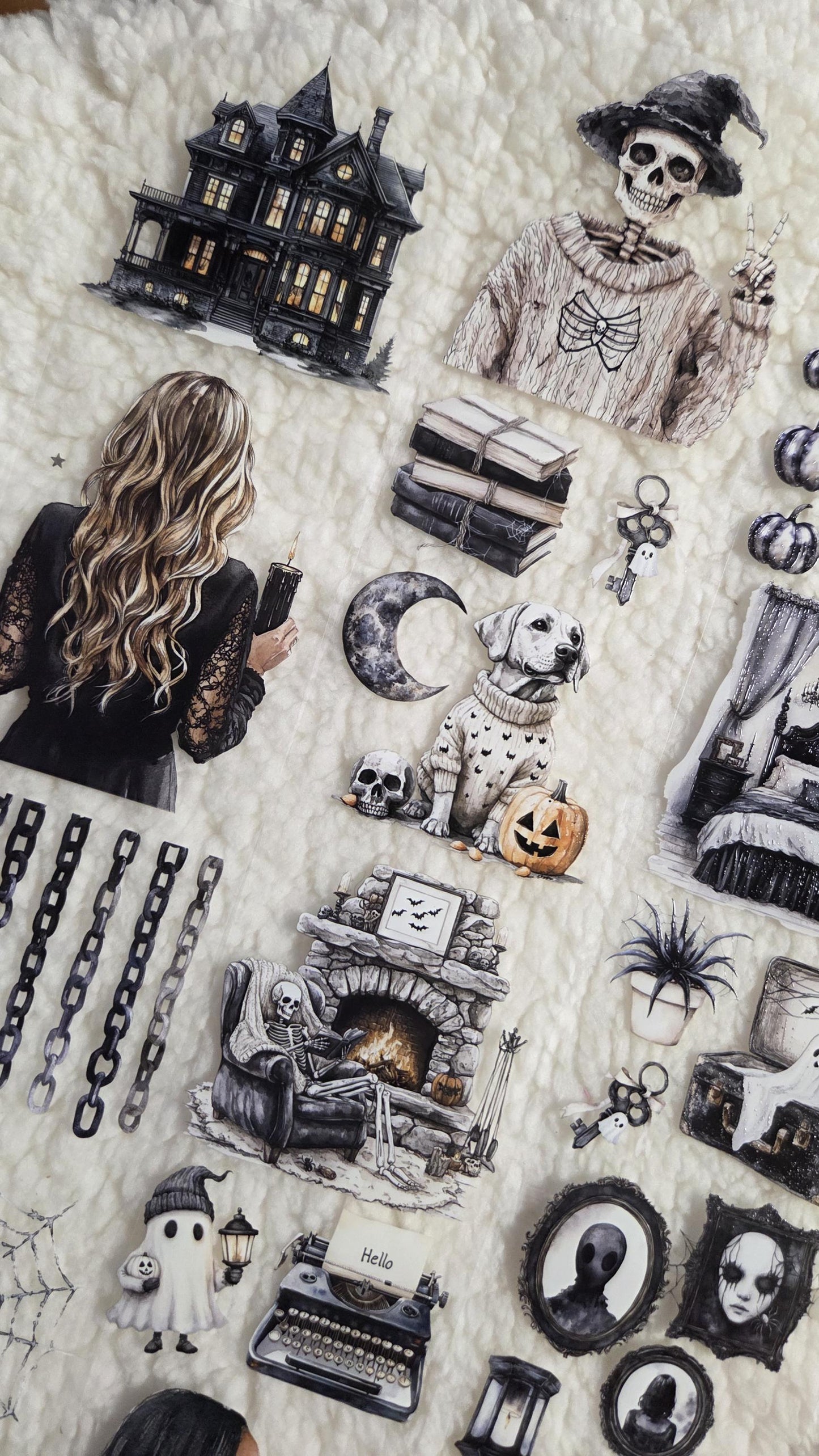 Spooky but Cozy - PET Tape | Scrapbooking & Journaling Supplies
