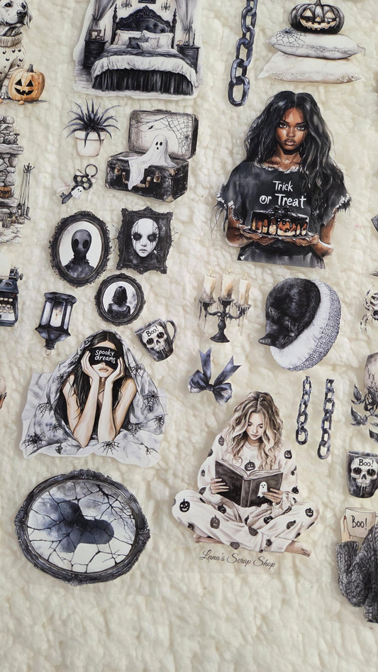 Spooky but Cozy - PET Tape | Scrapbooking & Journaling Supplies