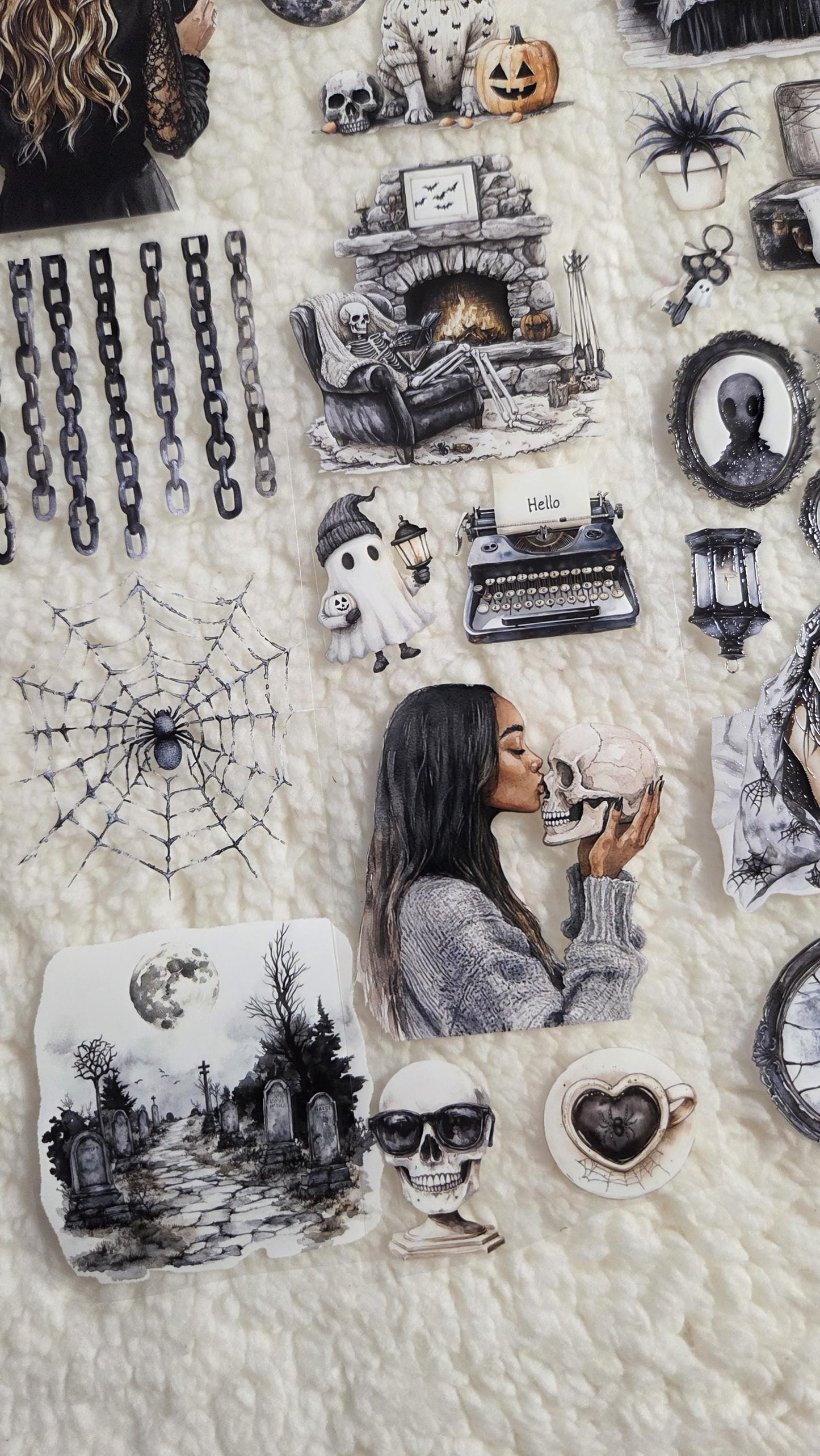 Spooky but Cozy - PET Tape | Scrapbooking & Journaling Supplies