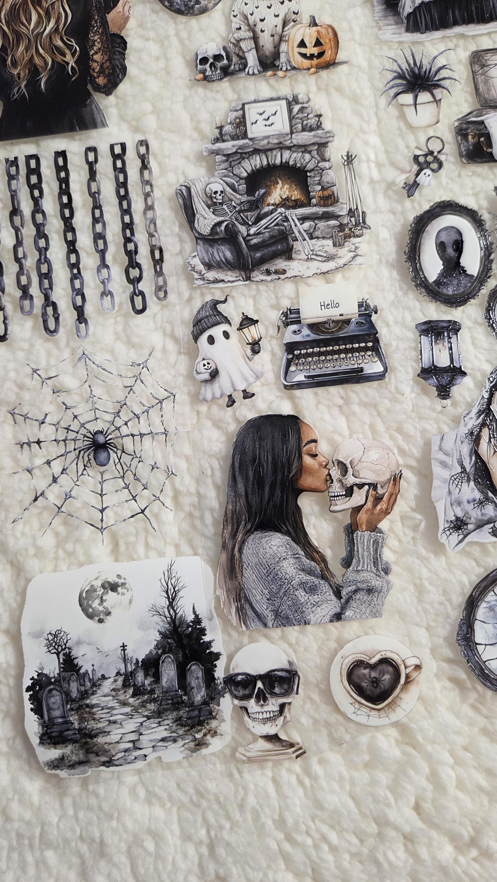 Spooky but Cozy - PET Tape | Scrapbooking & Journaling Supplies