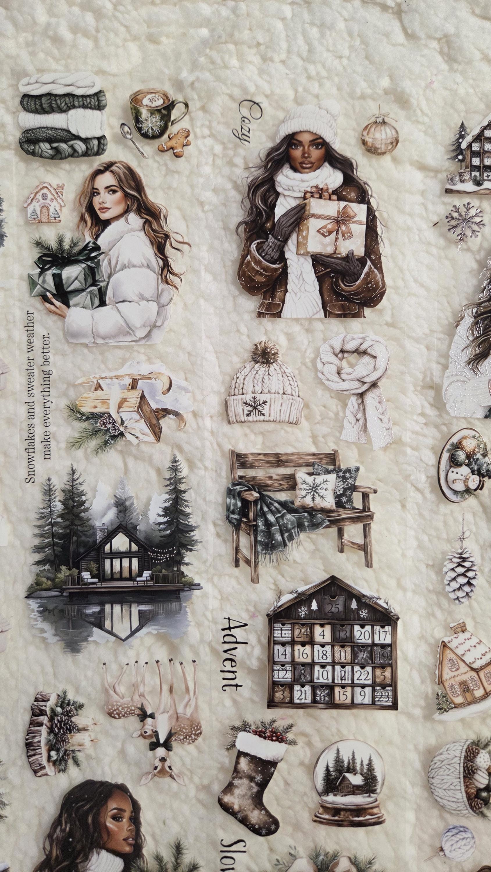 Snowy Advent Days - PET Tape | Scrapbooking & Journaling Supplies