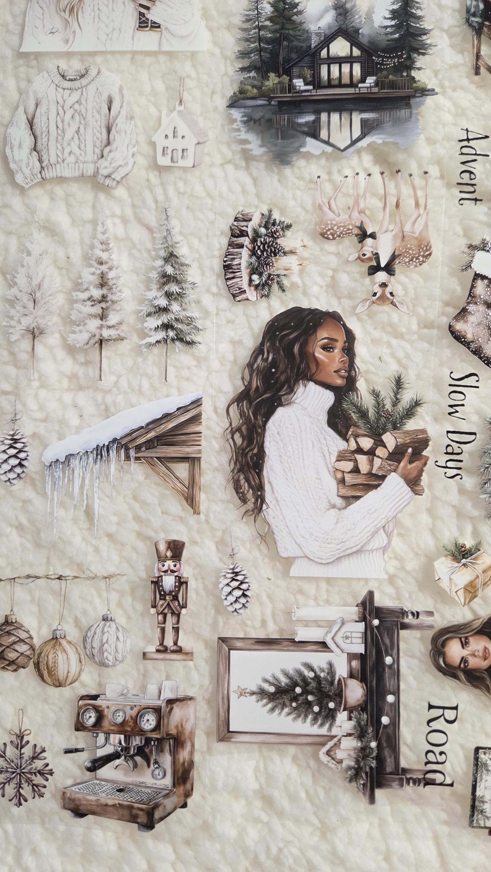 Snowy Advent Days - PET Tape | Scrapbooking & Journaling Supplies