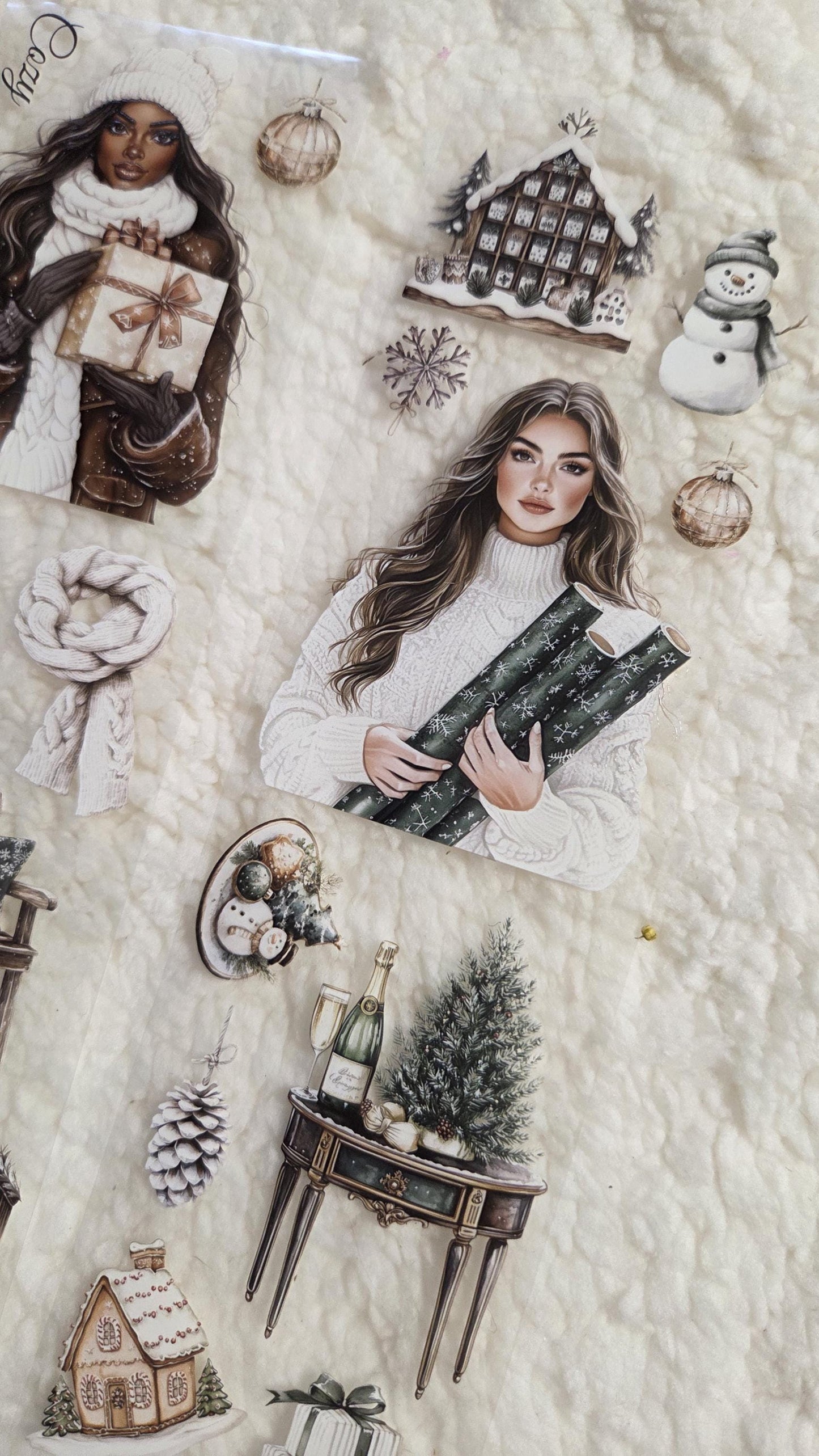 Snowy Advent Days - PET Tape | Scrapbooking & Journaling Supplies