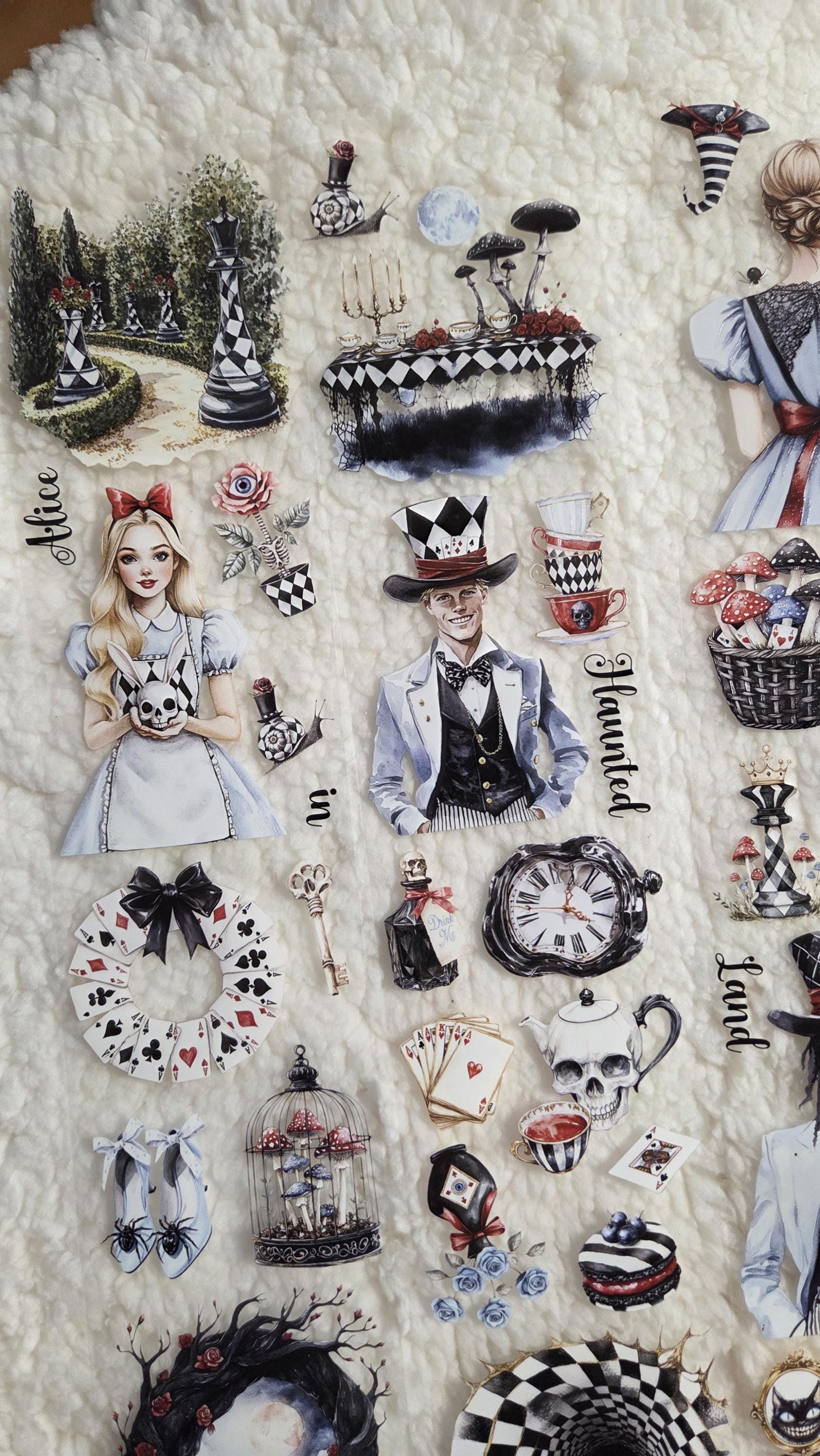 Alice in Haunted Land - PET Tape | Scrapbooking & Journaling Supplies