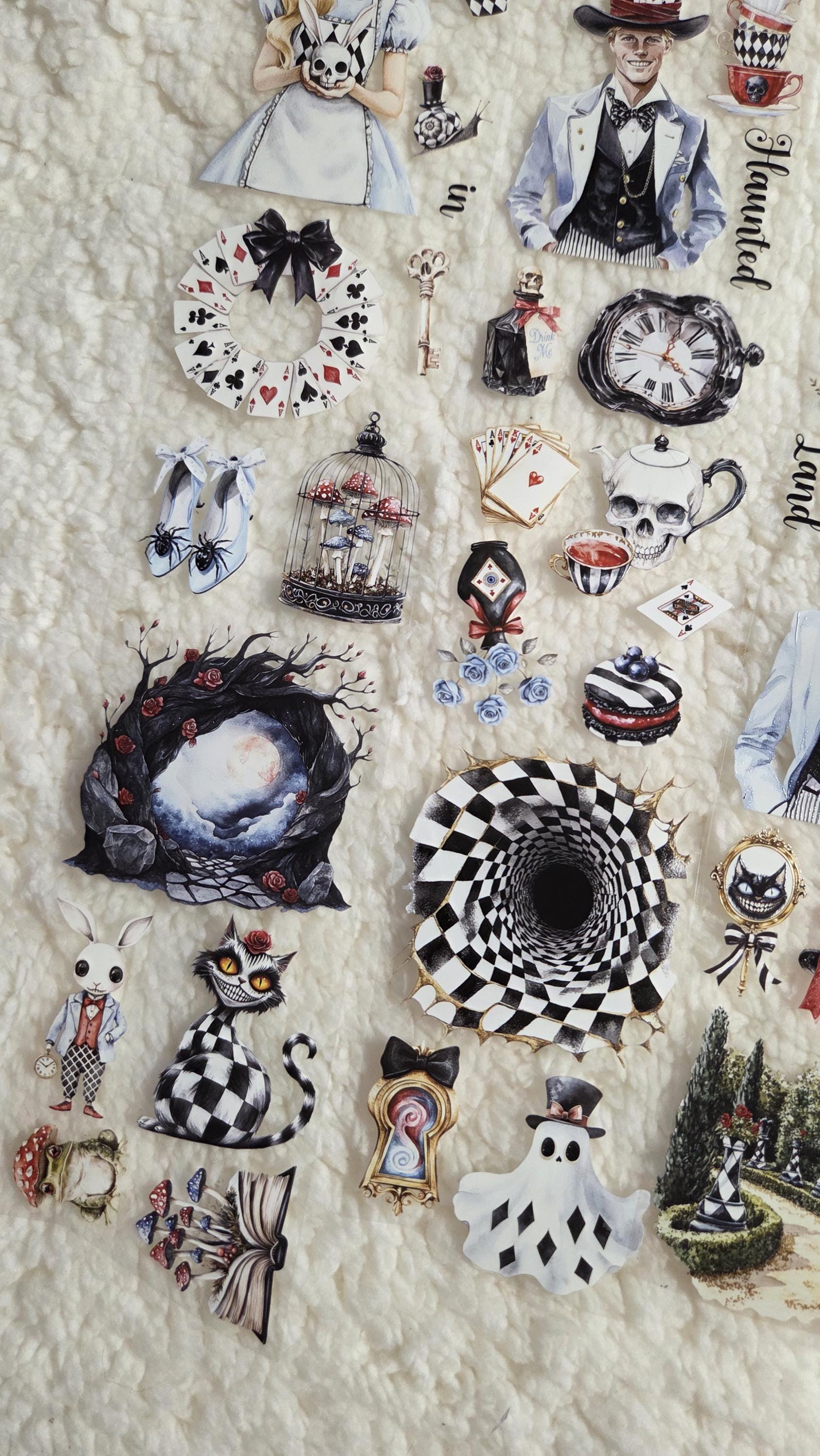 Alice in Haunted Land - PET Tape | Scrapbooking & Journaling Supplies