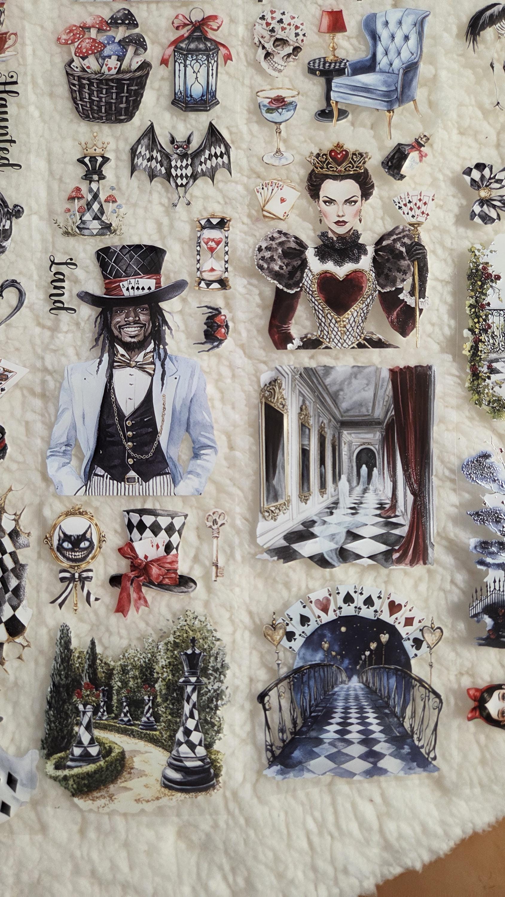 Alice in Haunted Land - PET Tape | Scrapbooking & Journaling Supplies