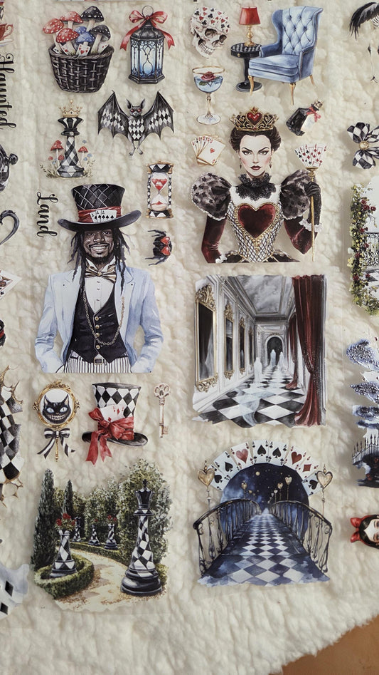 Alice in Haunted Land - PET Tape | Scrapbooking & Journaling Supplies