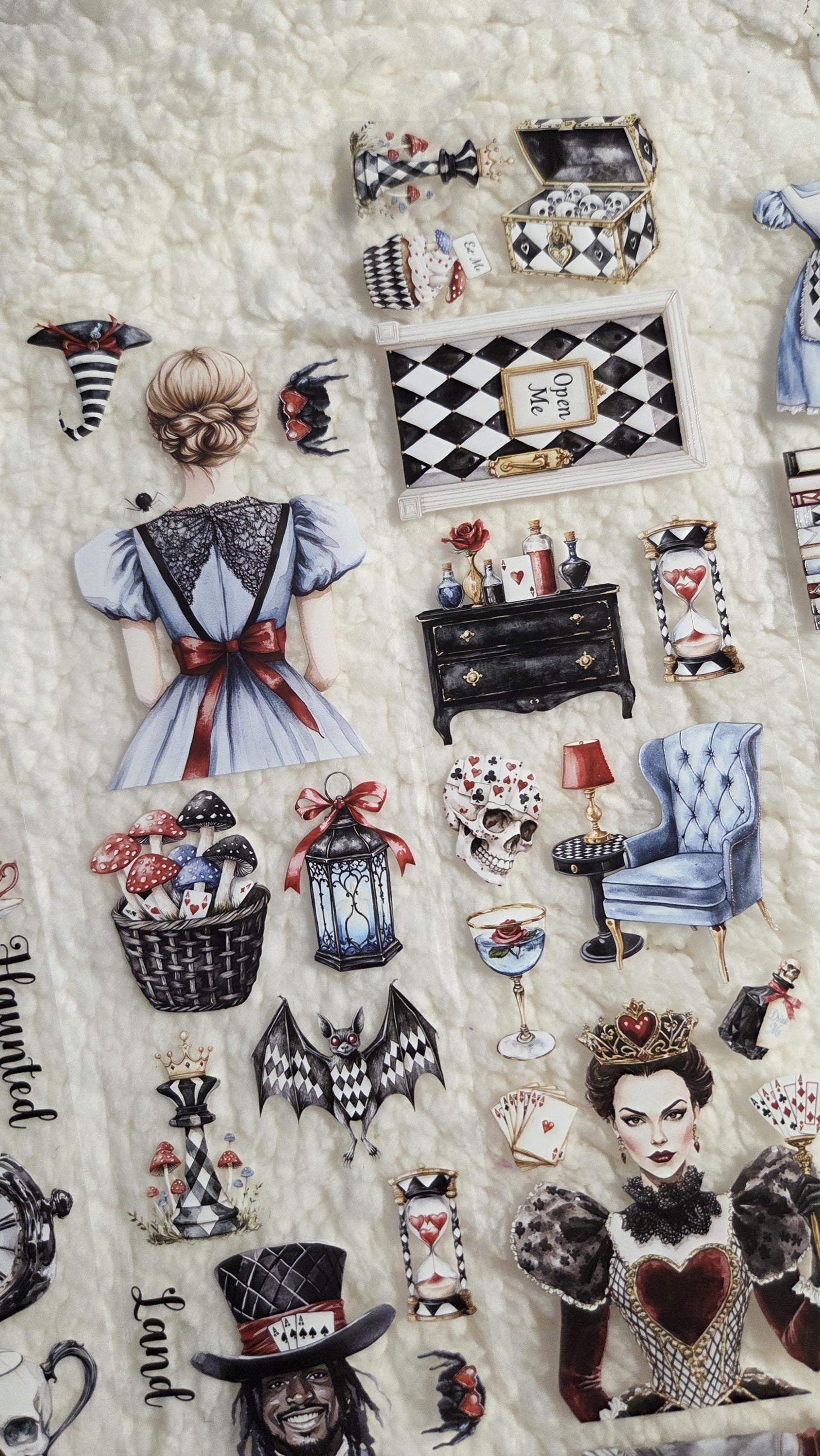 Alice in Haunted Land - PET Tape | Scrapbooking & Journaling Supplies