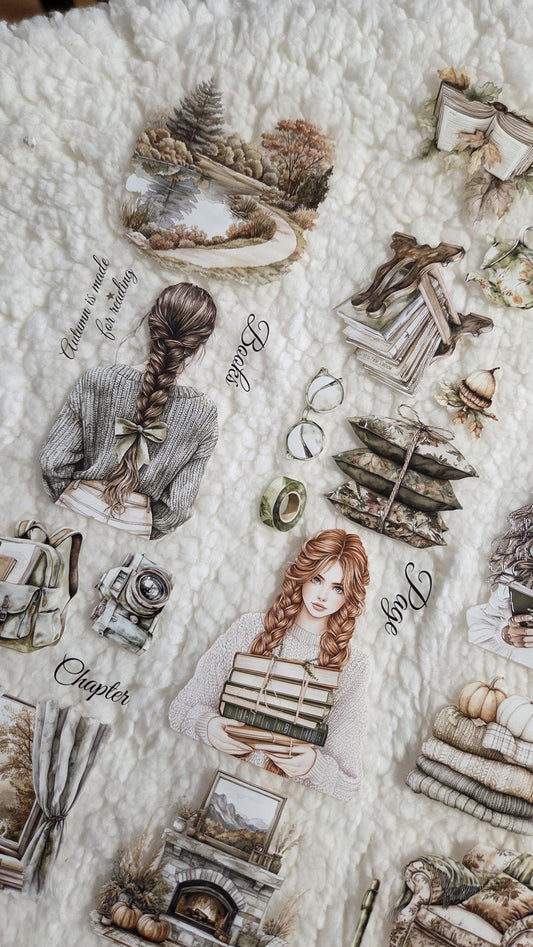 Bookish Autumn - PET Tape | Scrapbooking & Journaling Supplies