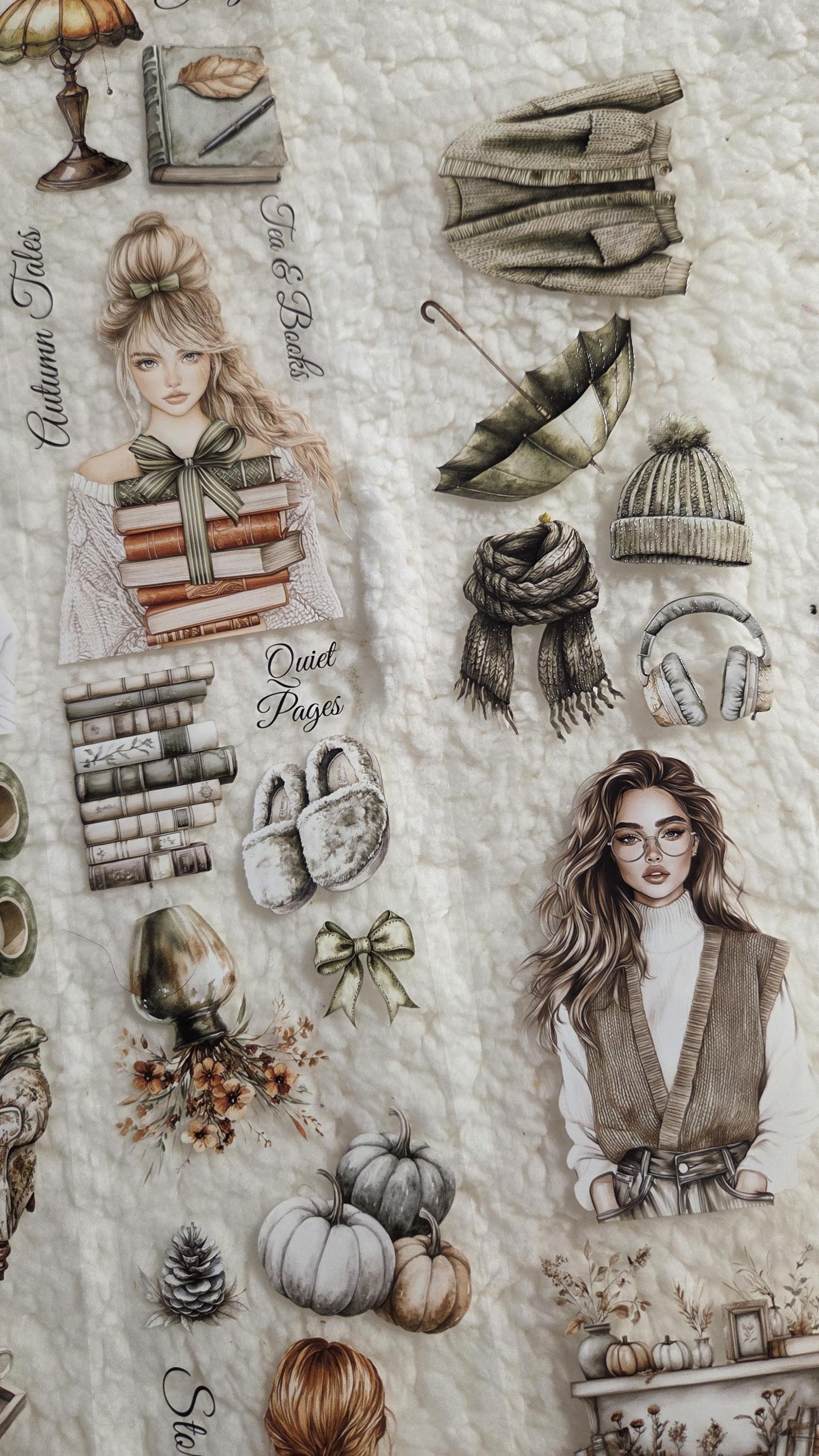 Bookish Autumn - PET Tape | Scrapbooking & Journaling Supplies