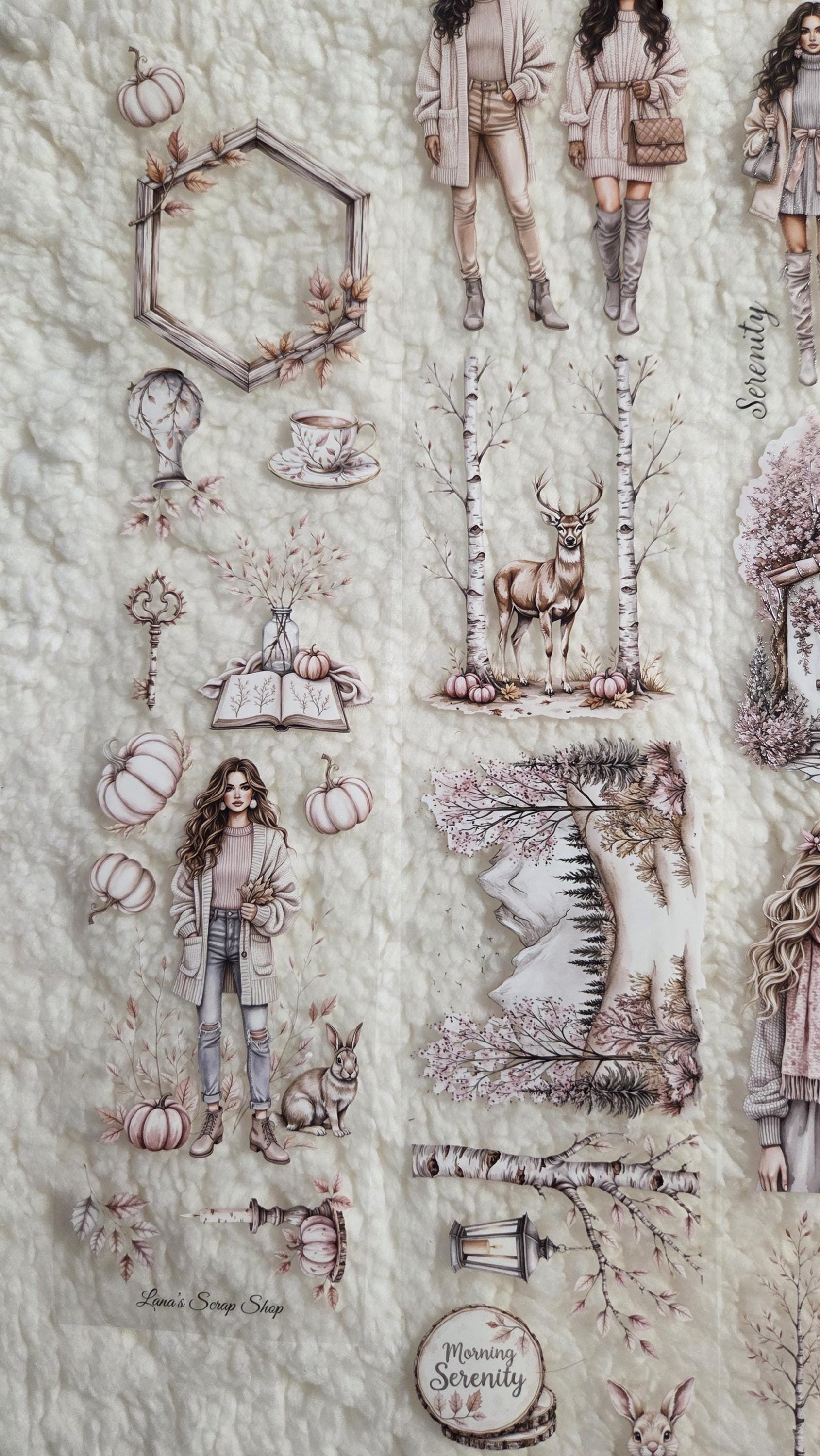 Stillness among the trees - PET Tape | Scrapbooking & Journaling Supplies