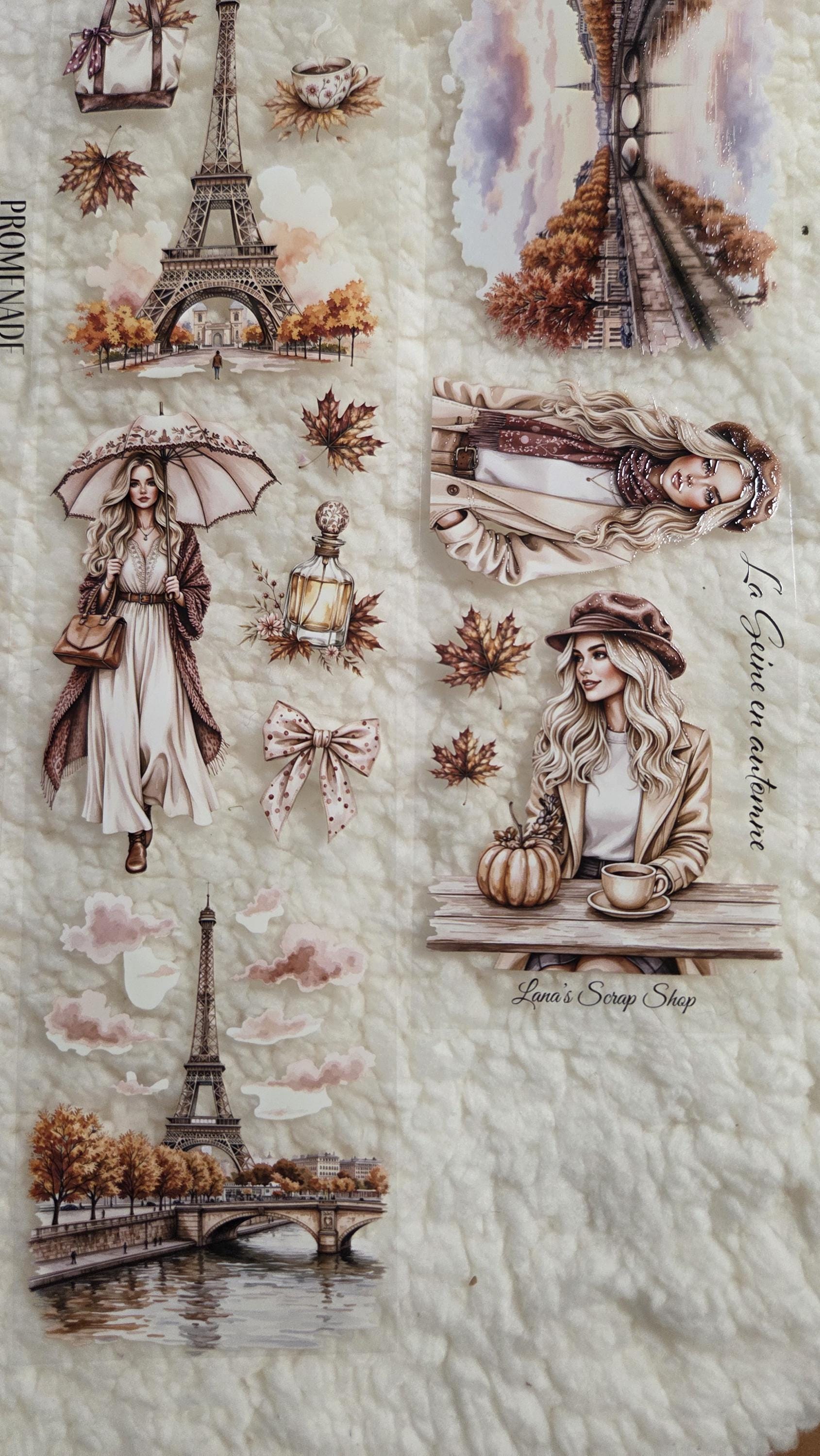 Sous les Feuilles de Paris - PET Tape | Scrapbooking & Journaling Supplies