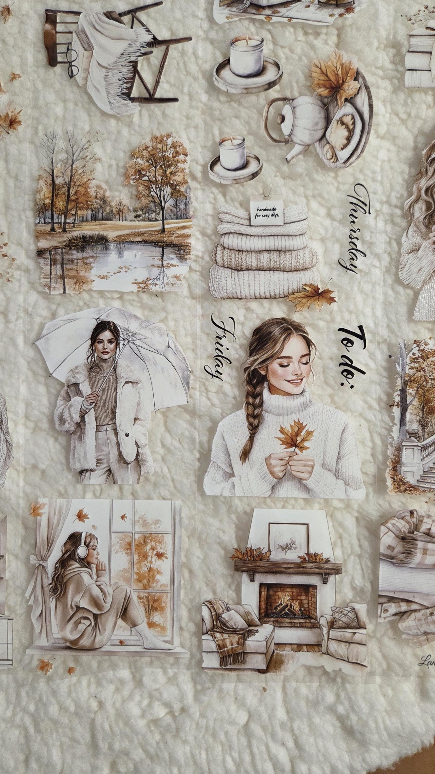 Calming Beige - PET Tape | Scrapbooking & Journaling Supplies