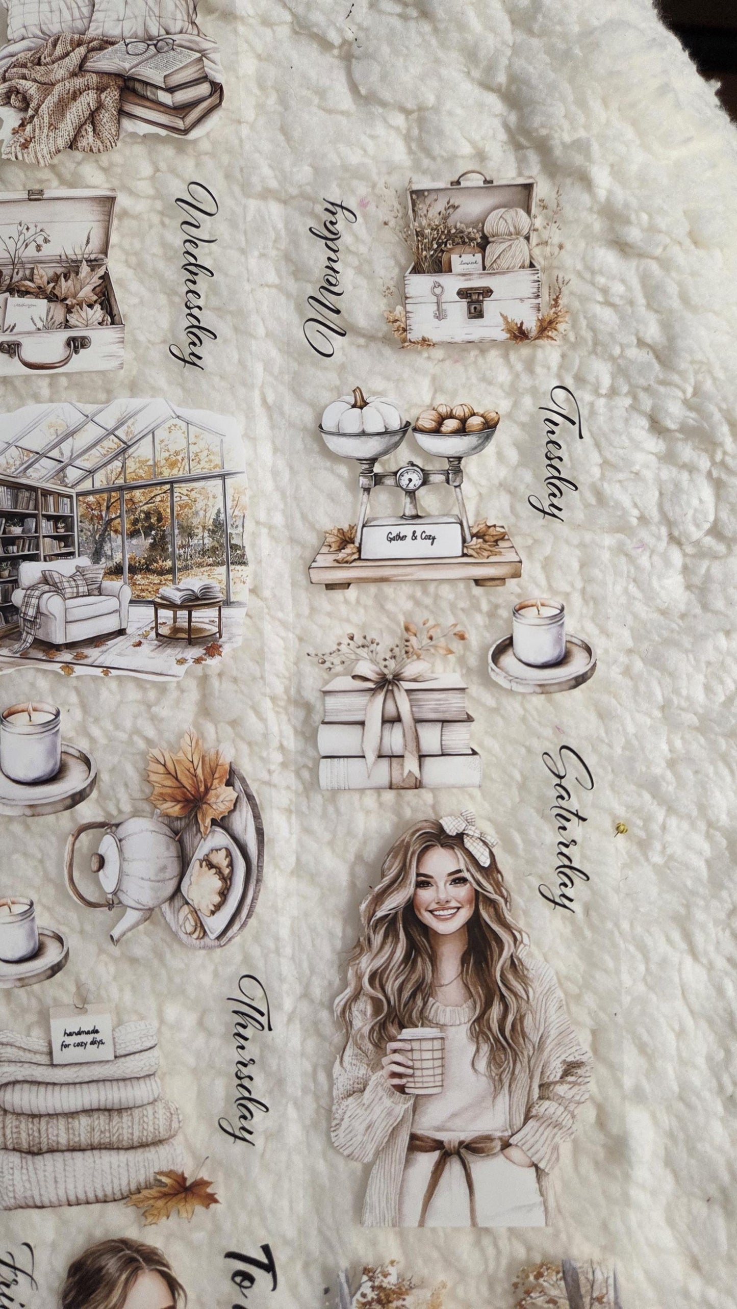 Calming Beige - PET Tape | Scrapbooking & Journaling Supplies