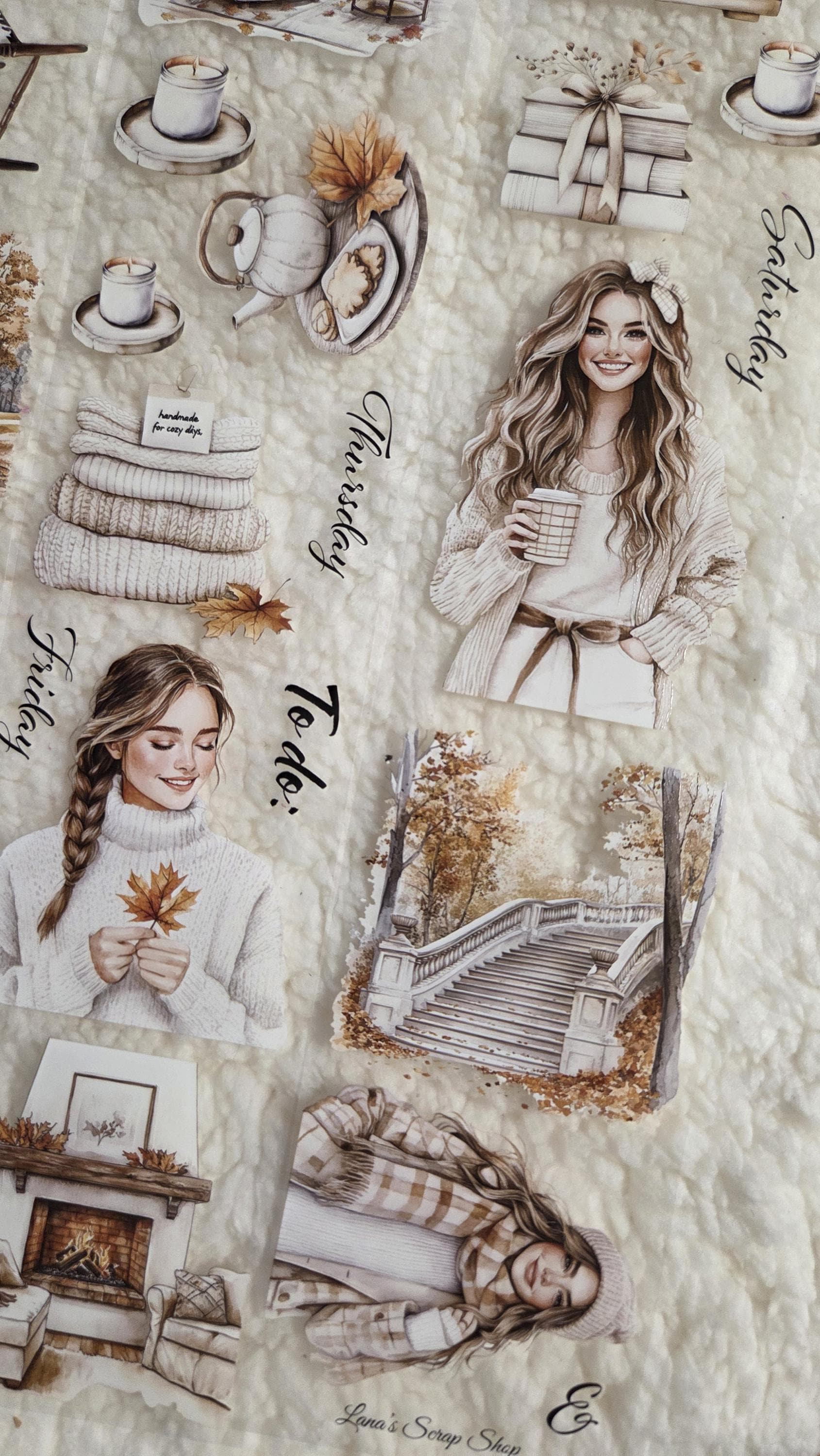 Calming Beige - PET Tape | Scrapbooking & Journaling Supplies