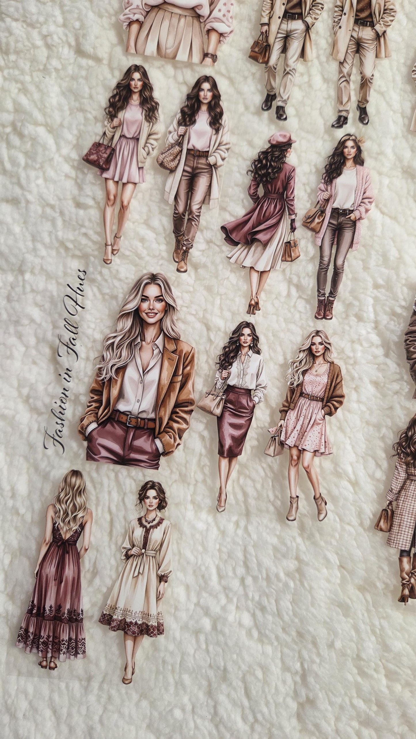 Autumn Fashion - PET Tape | Scrapbooking & Journaling Supplies