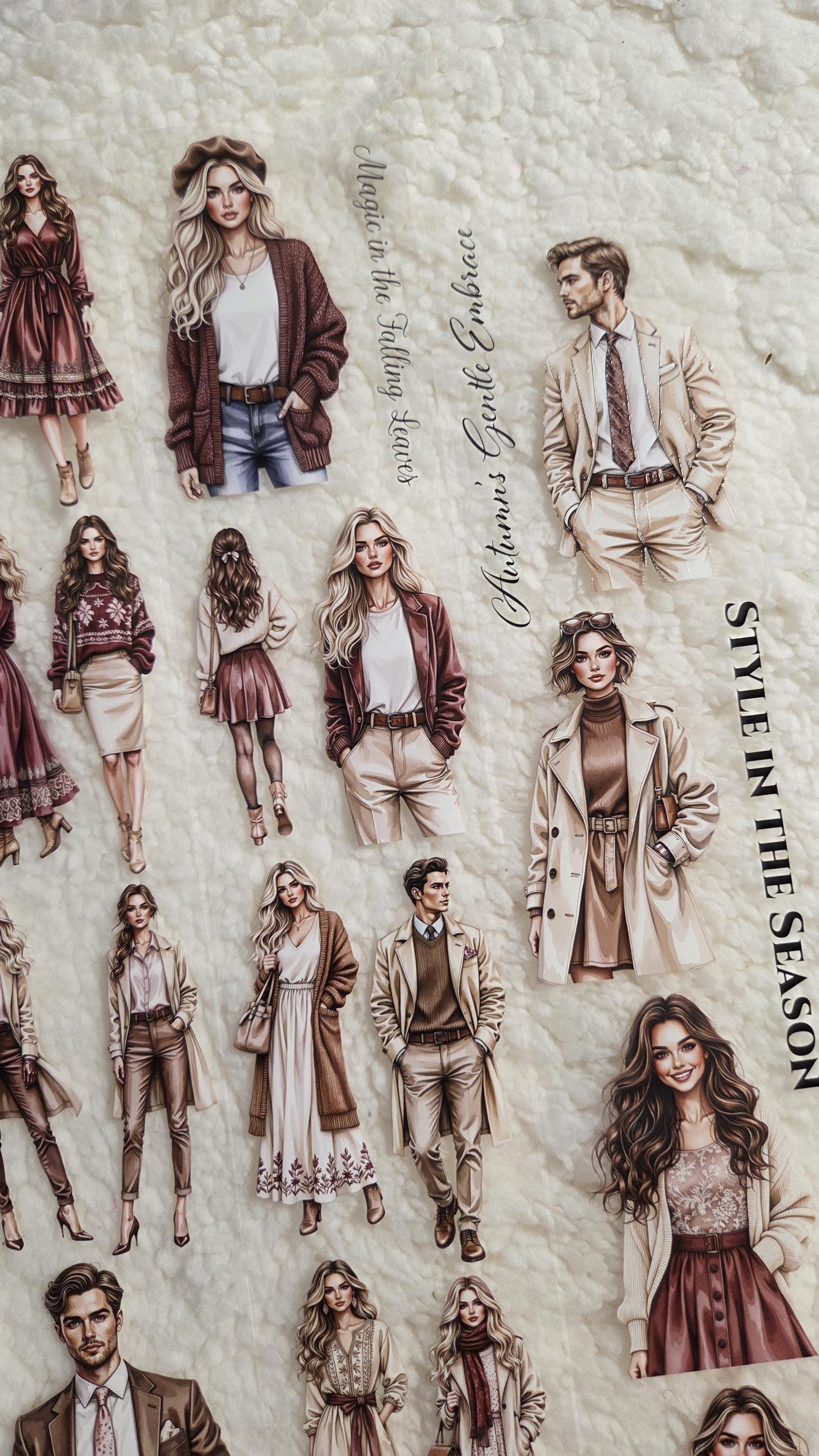 Autumn Fashion - PET Tape | Scrapbooking & Journaling Supplies