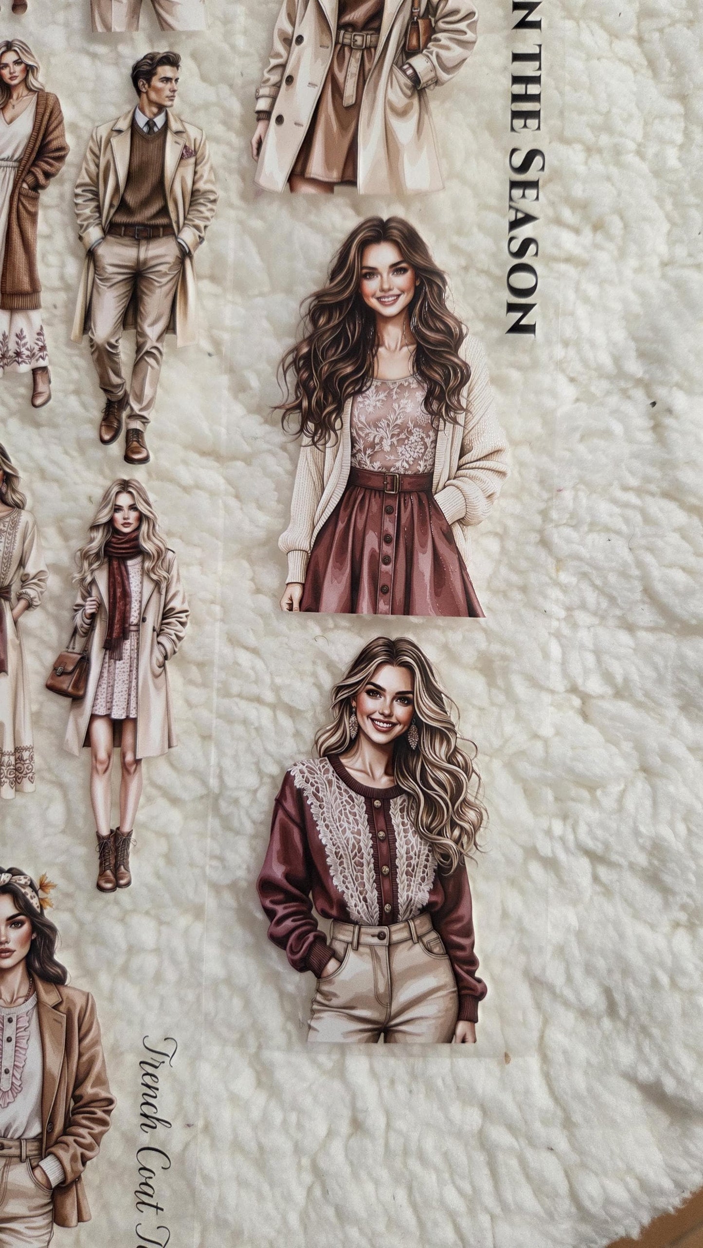 Autumn Fashion - PET Tape | Scrapbooking & Journaling Supplies