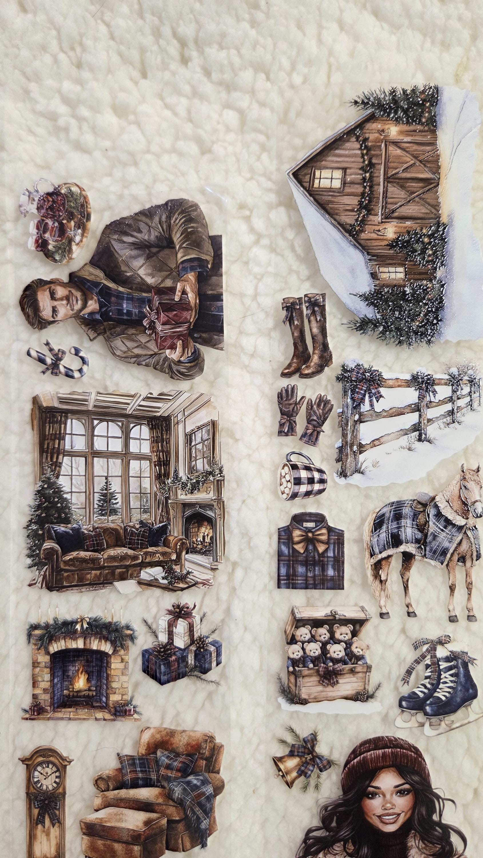 Winter in Countryside - PET Tape | Scrapbooking & Journaling Supplies