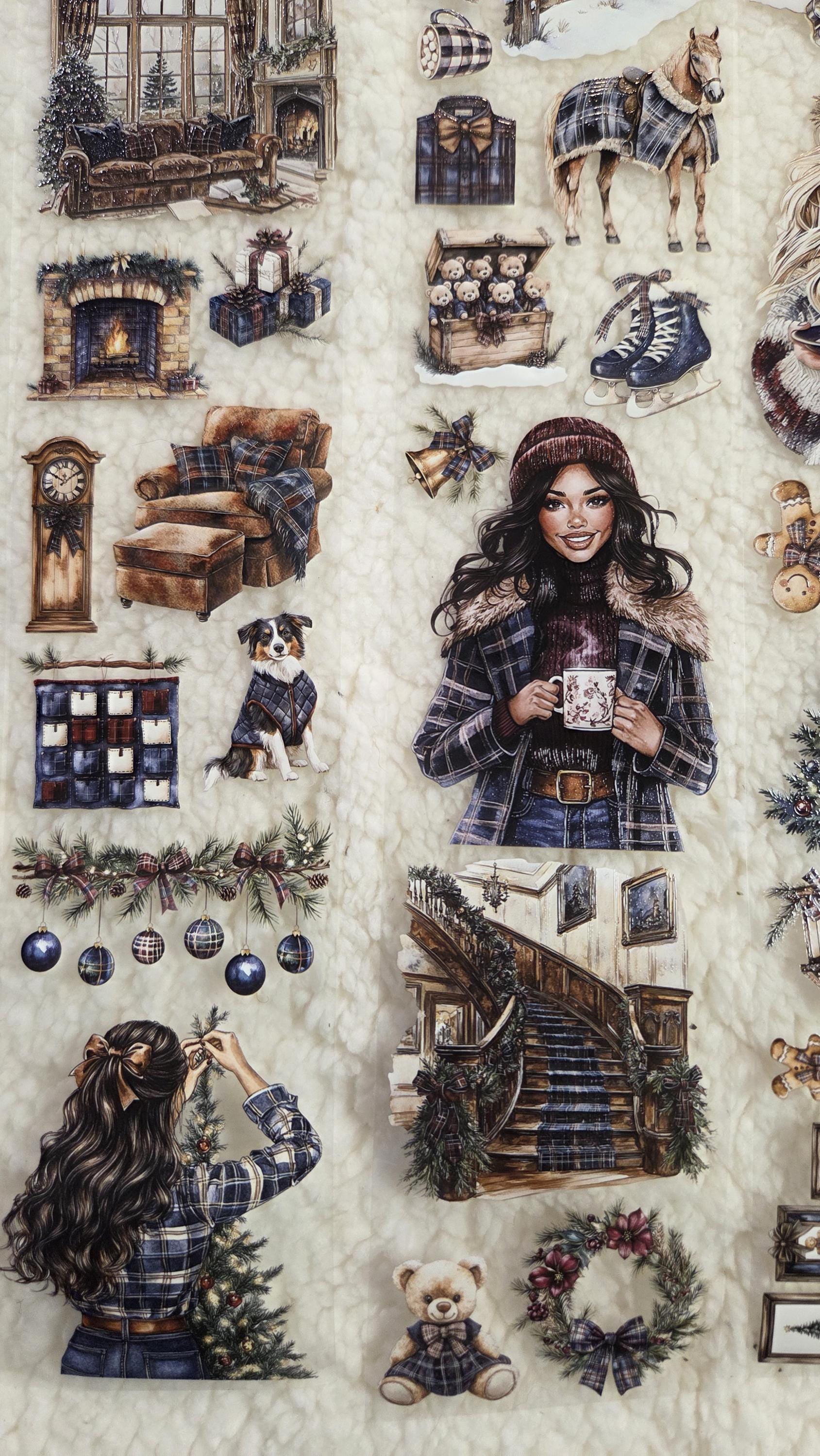 Winter in Countryside - PET Tape | Scrapbooking & Journaling Supplies