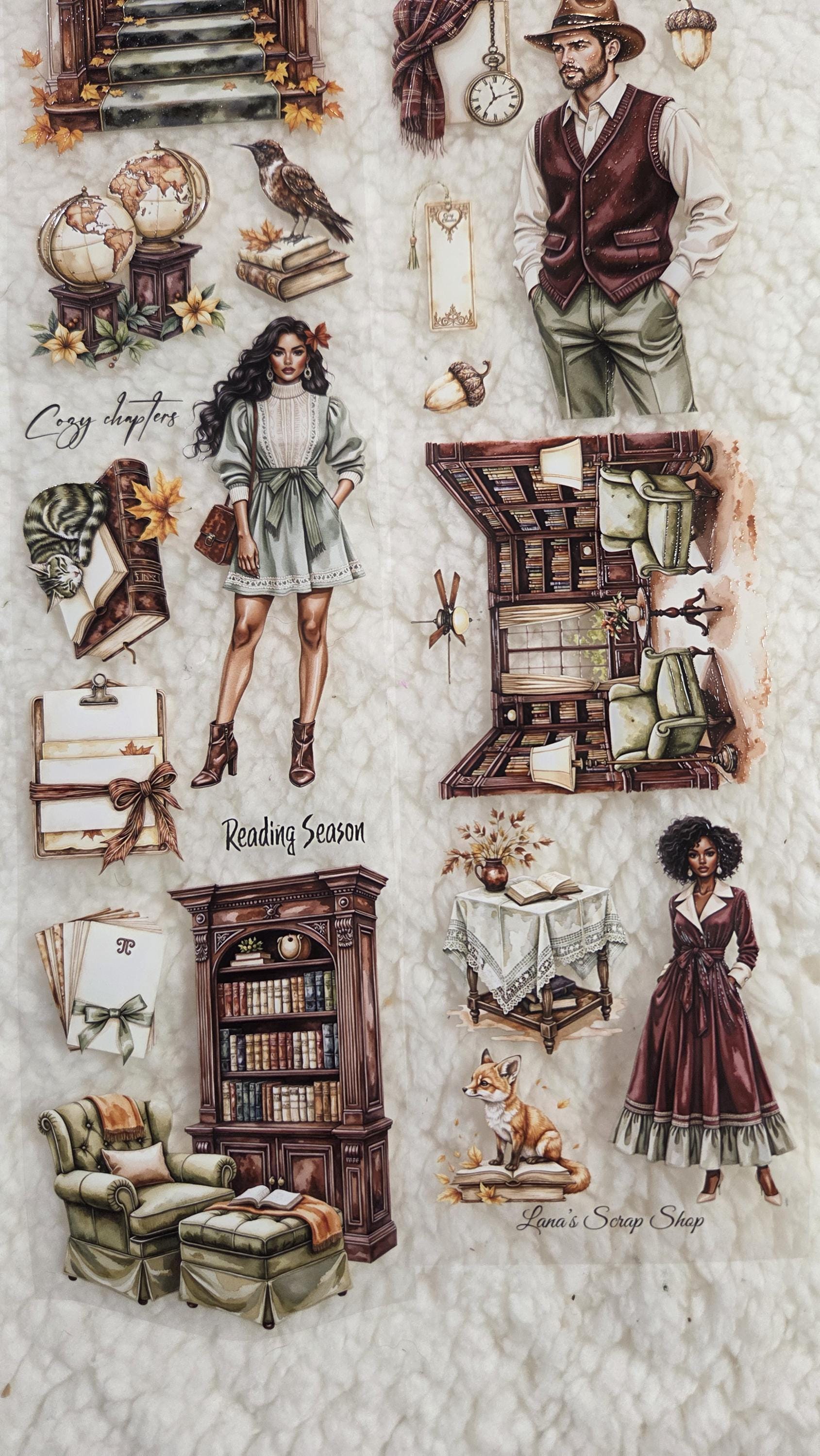 Cozy Chapters - PET Tape | Scrapbooking & Journaling Supplies