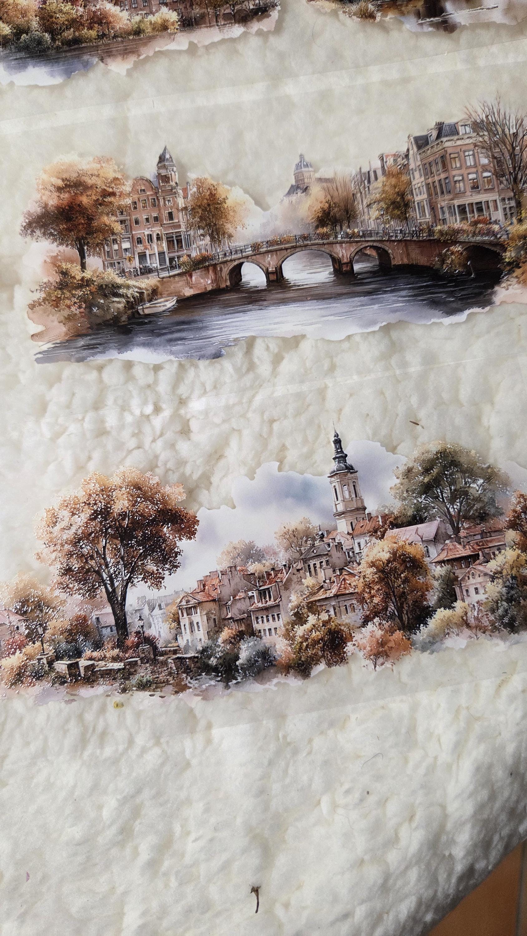 Autumn Landscape - PET Tape | Scrapbooking & Journaling Supplies