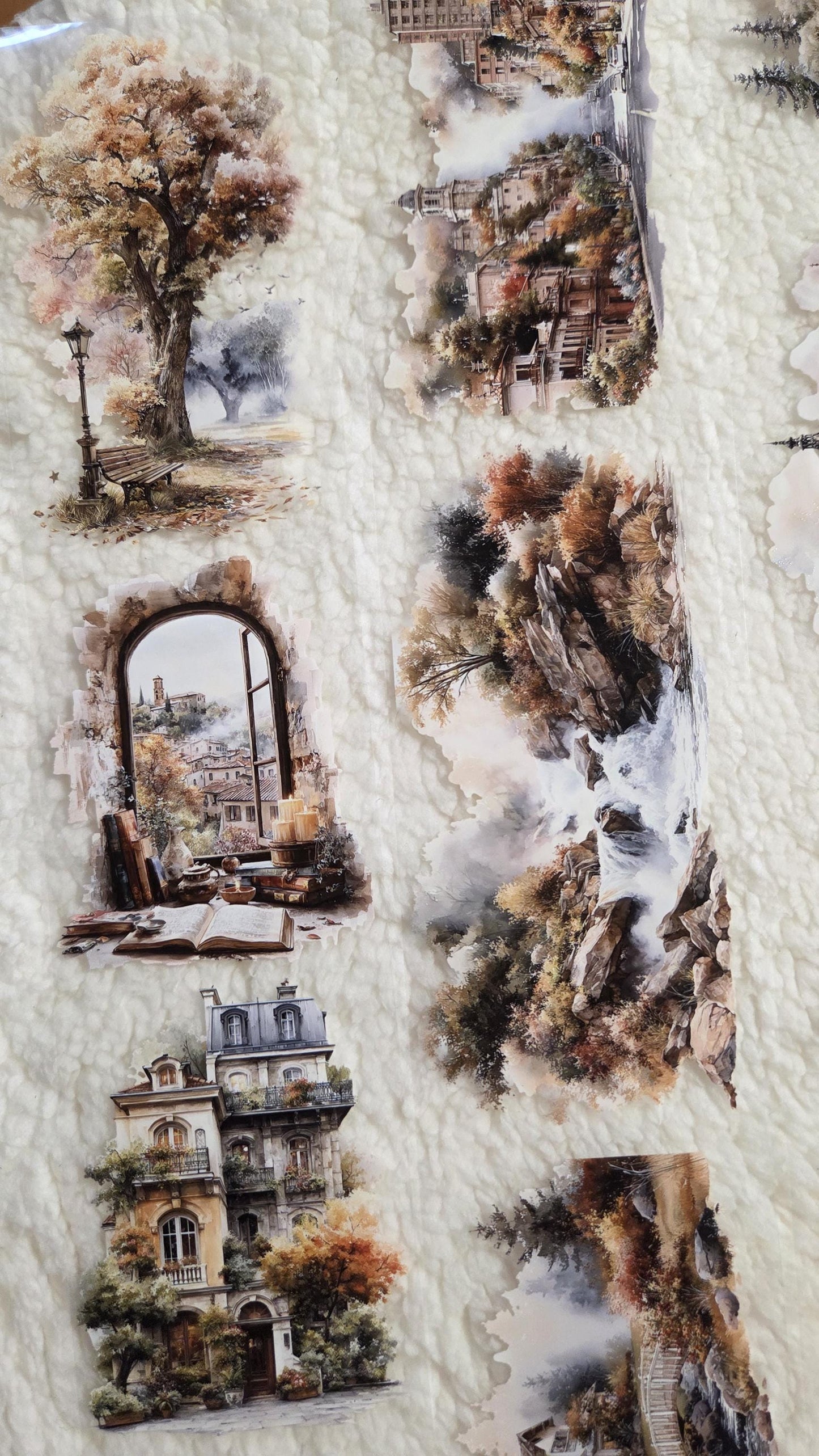 Autumn Landscape - PET Tape | Scrapbooking & Journaling Supplies