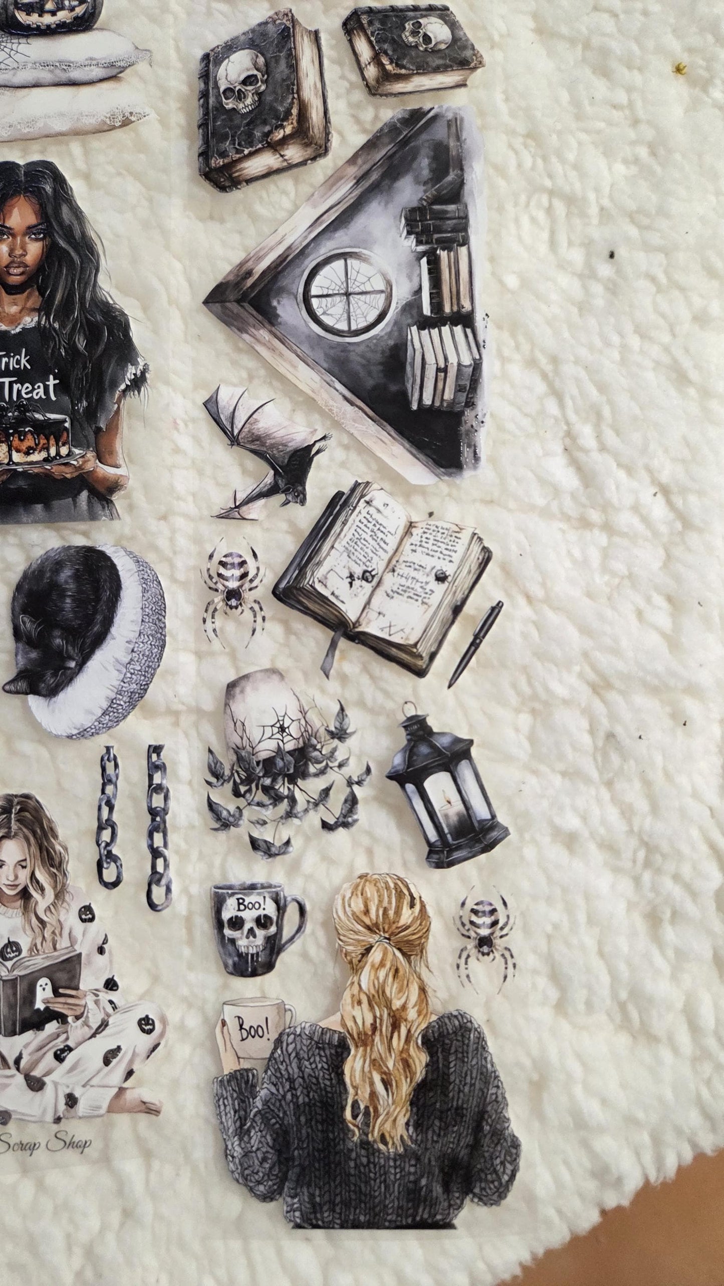Spooky but Cozy - PET Tape | Scrapbooking & Journaling Supplies