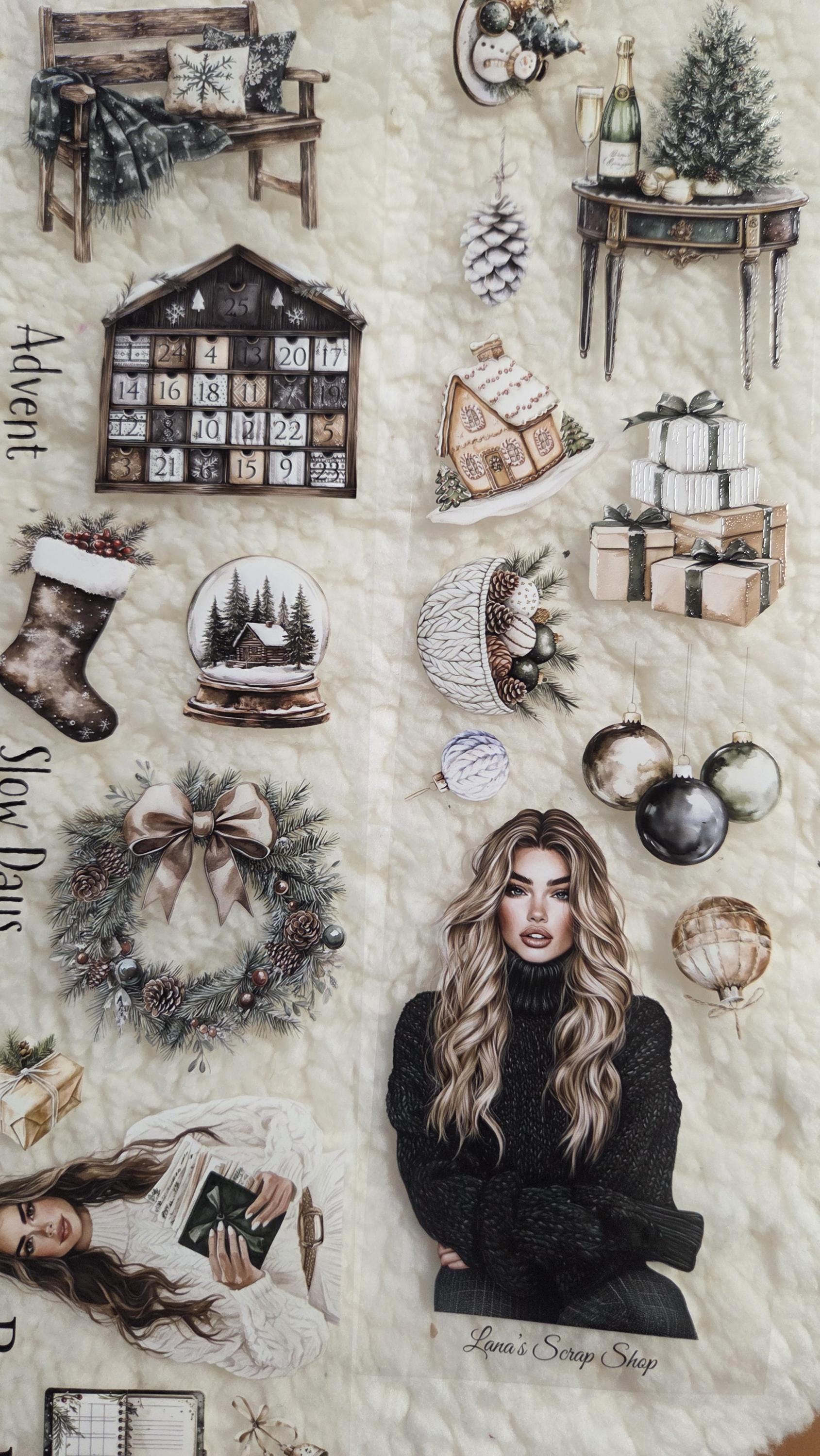 Snowy Advent Days - PET Tape | Scrapbooking & Journaling Supplies