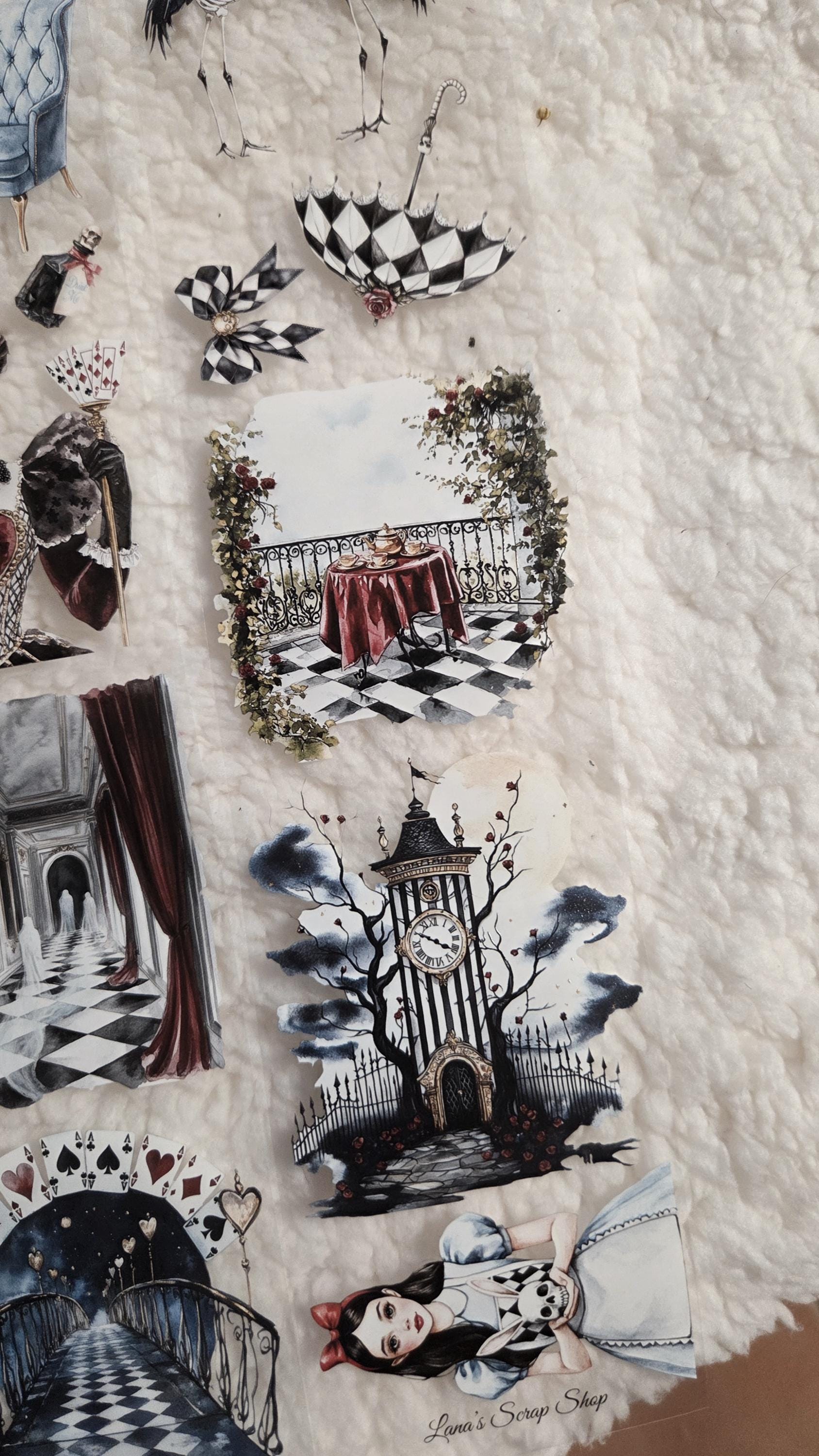 Alice in Haunted Land - PET Tape | Scrapbooking & Journaling Supplies