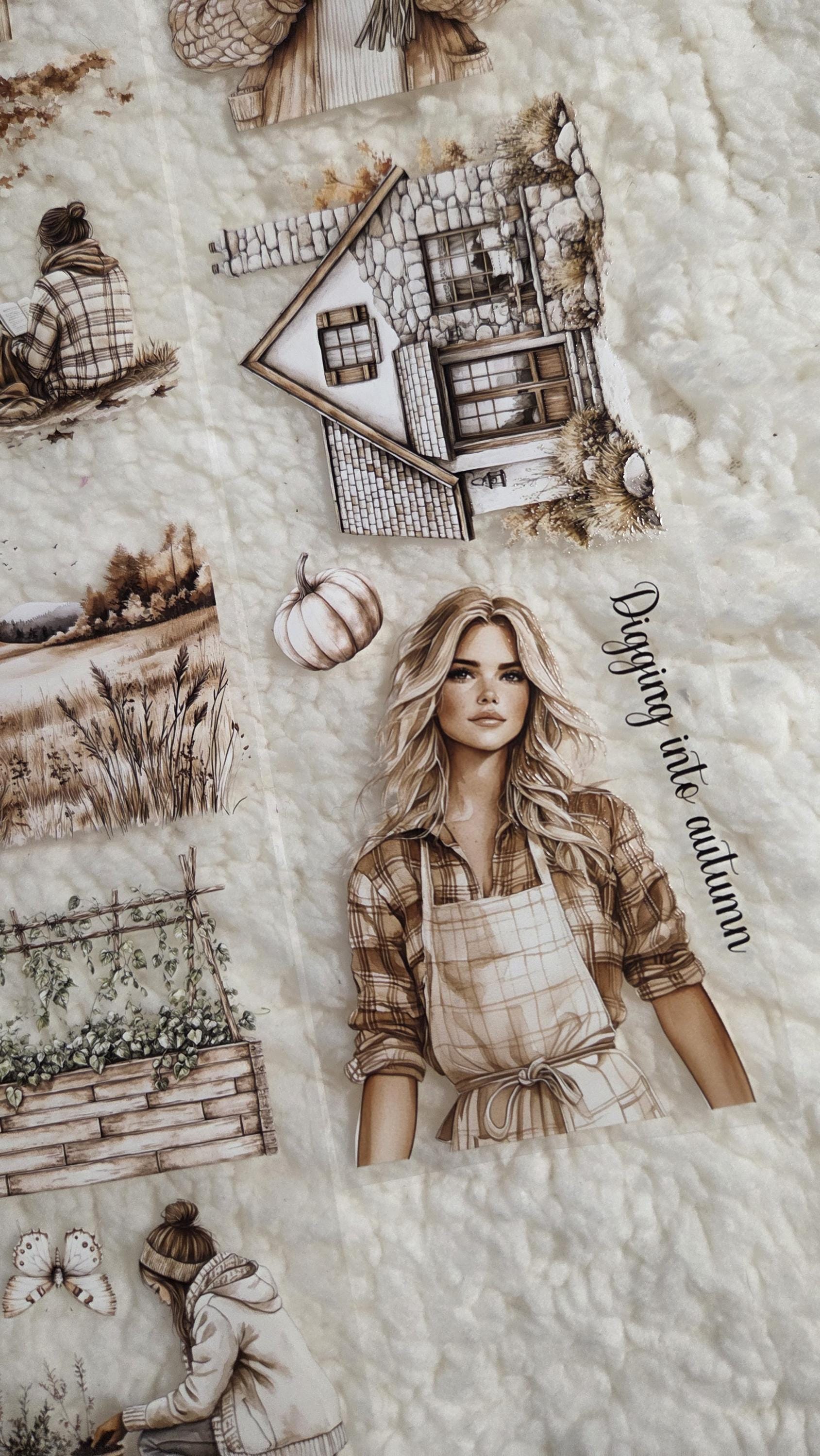 Autumn Gardening - PET Tape | Scrapbooking & Journaling Supplies