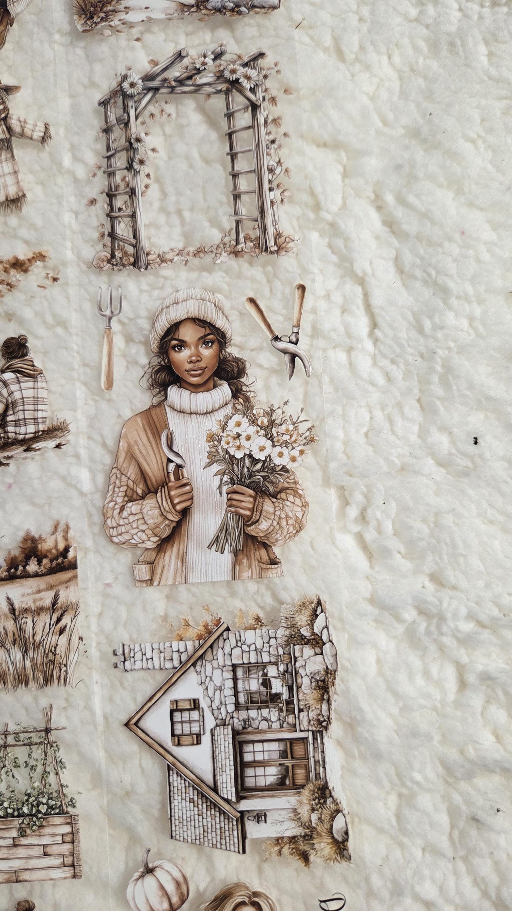 Autumn Gardening - PET Tape | Scrapbooking & Journaling Supplies