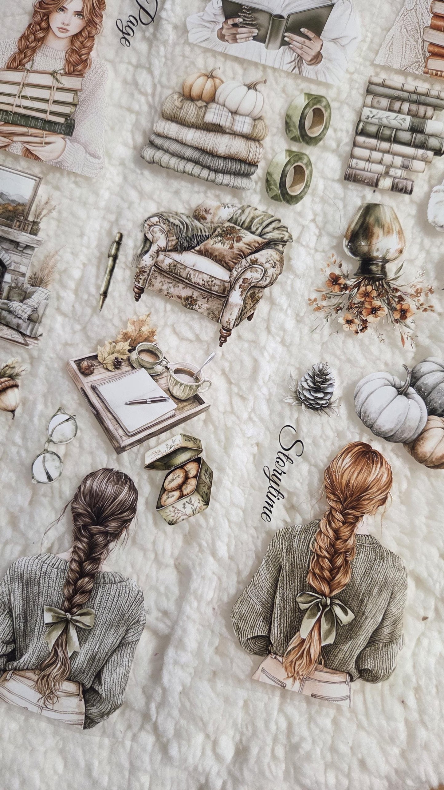 Bookish Autumn - PET Tape | Scrapbooking & Journaling Supplies