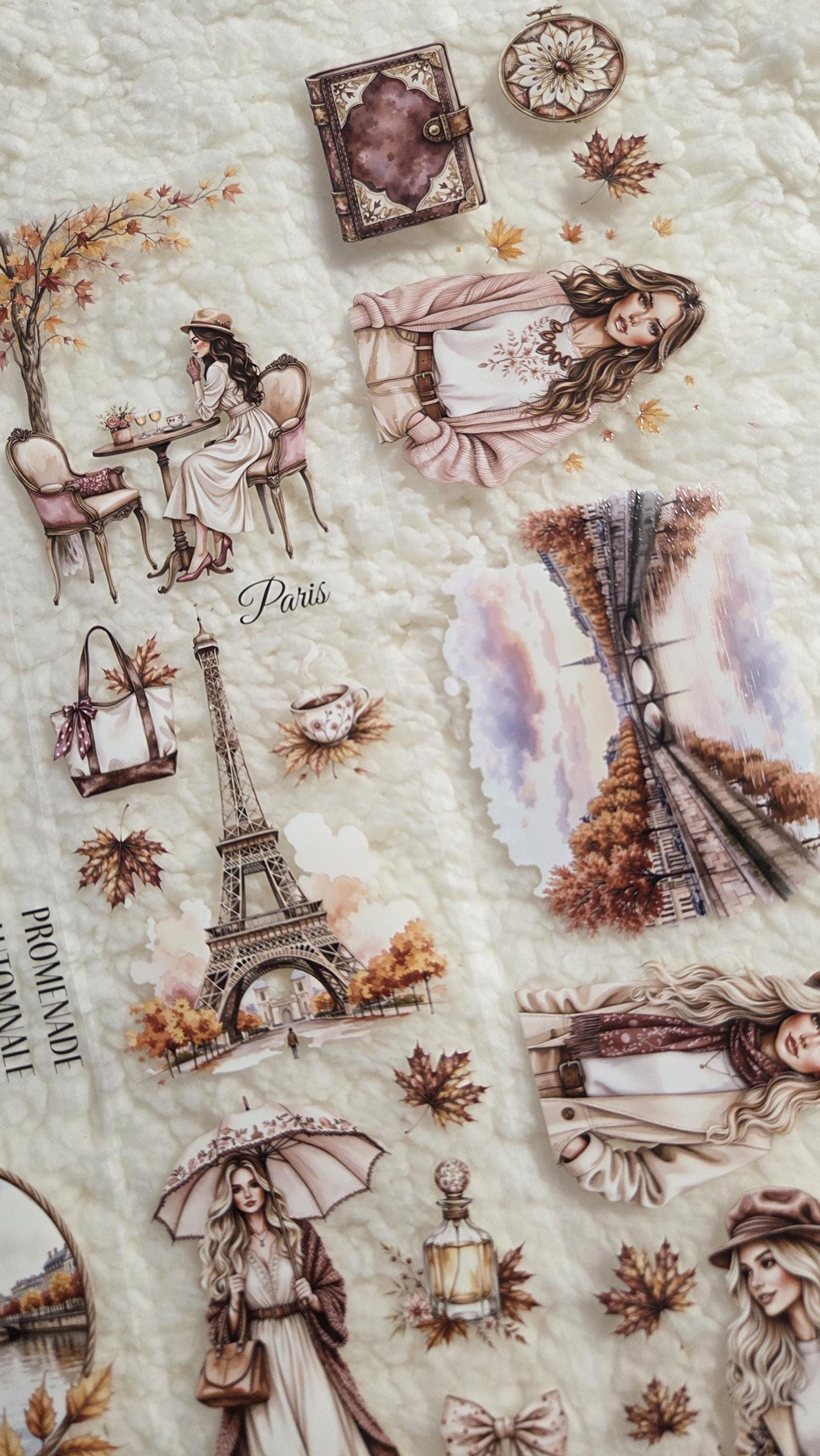 Sous les Feuilles de Paris - PET Tape | Scrapbooking & Journaling Supplies