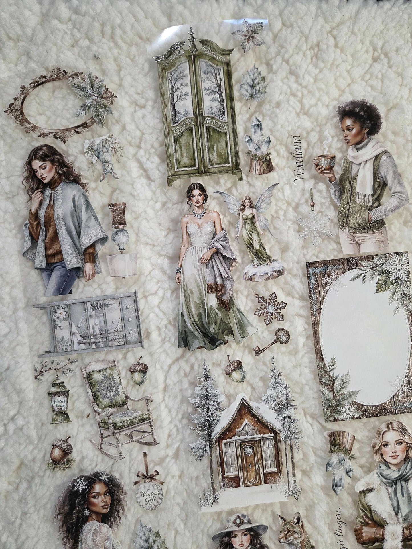 Under Snowy Pines - PET Tape | Scrapbooking & Journaling Supplies