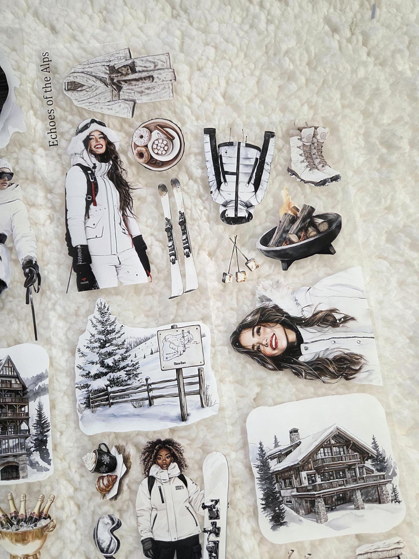 Ski Lodge Memories - PET Tape | Scrapbooking & Journaling Supplies