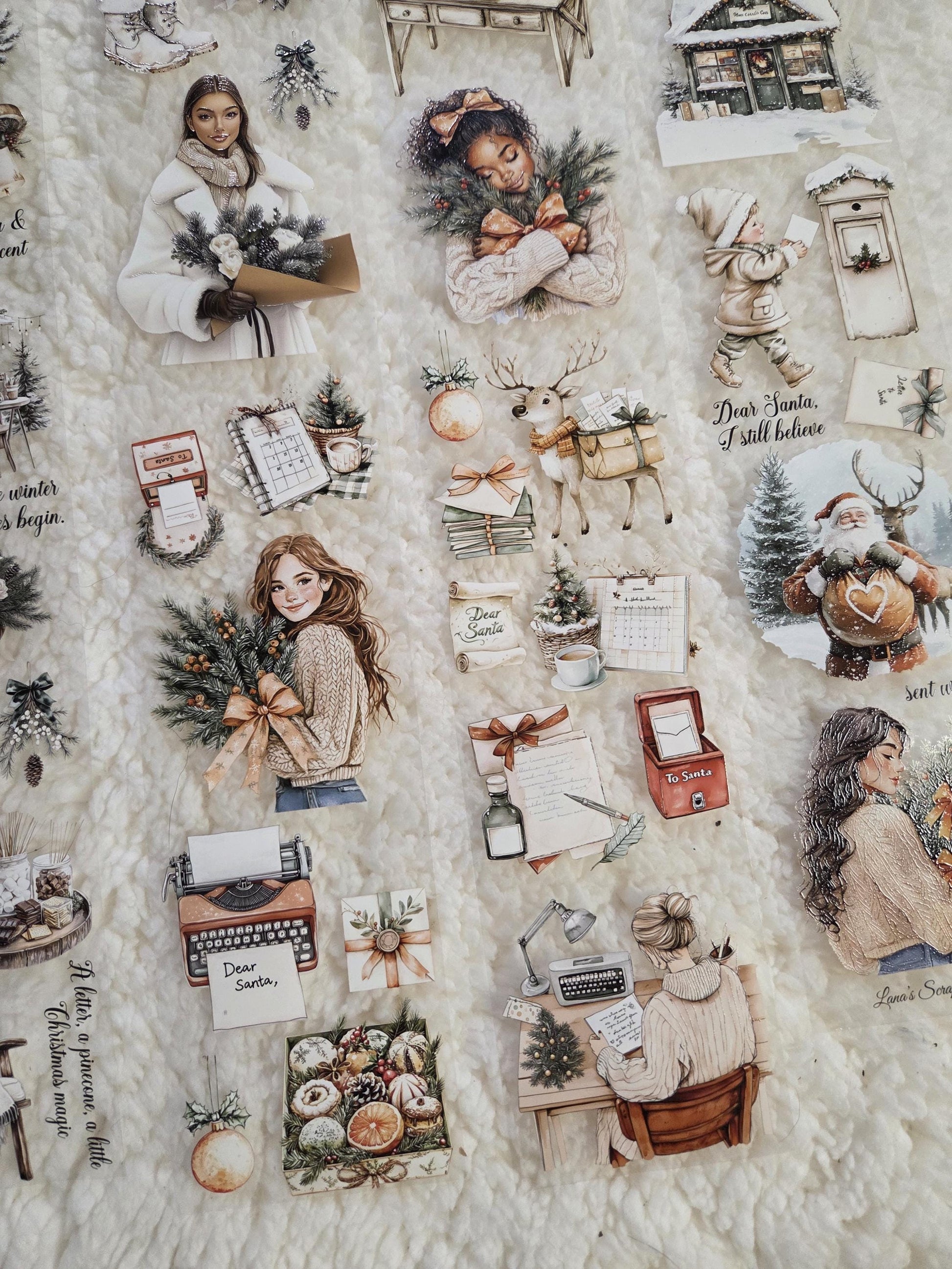 Letters and Pinecones - PET Tape | Scrapbooking & Journaling Supplies