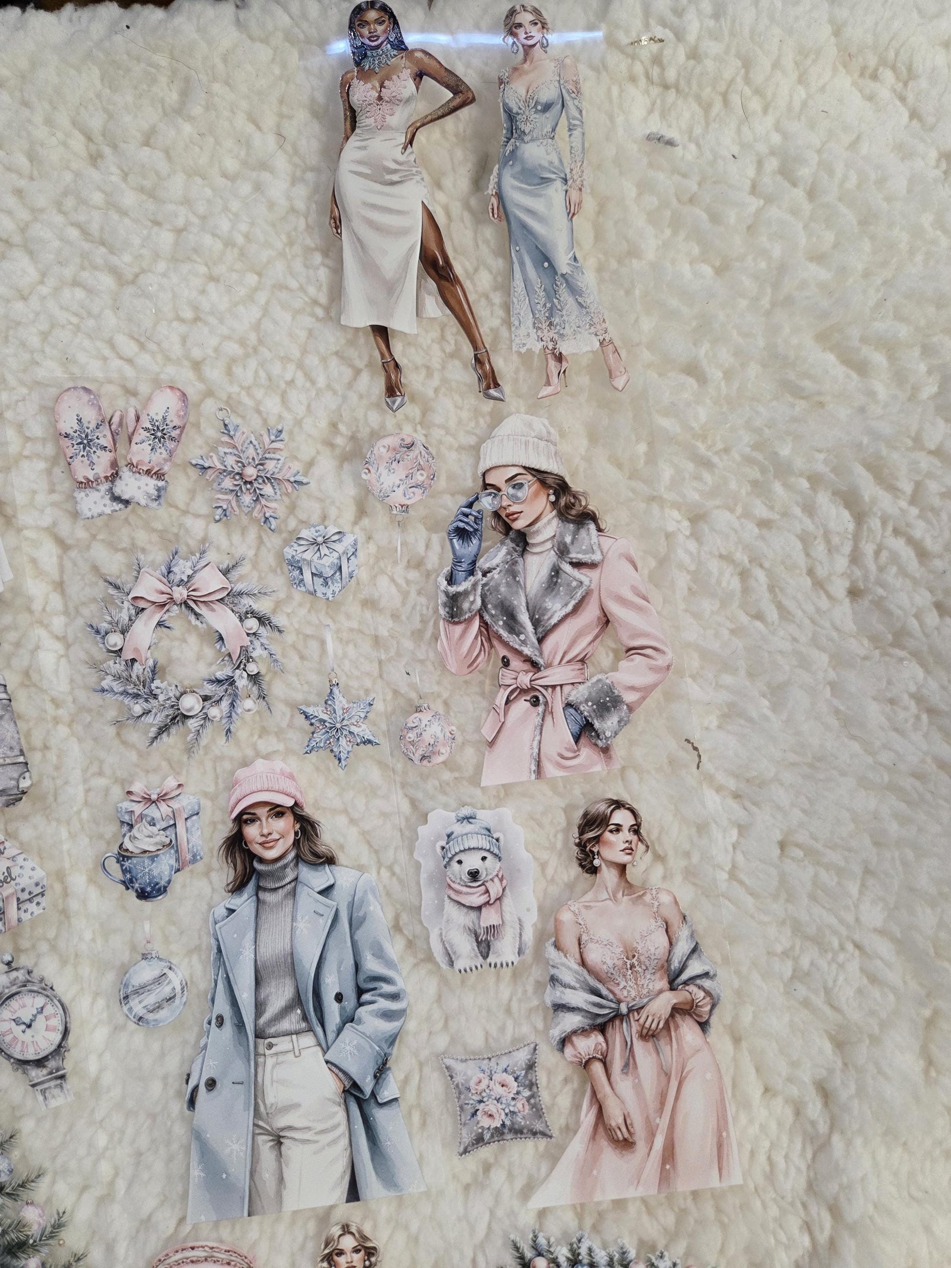 Frosted Grace - PET Tape | Scrapbooking & Journaling Supplies