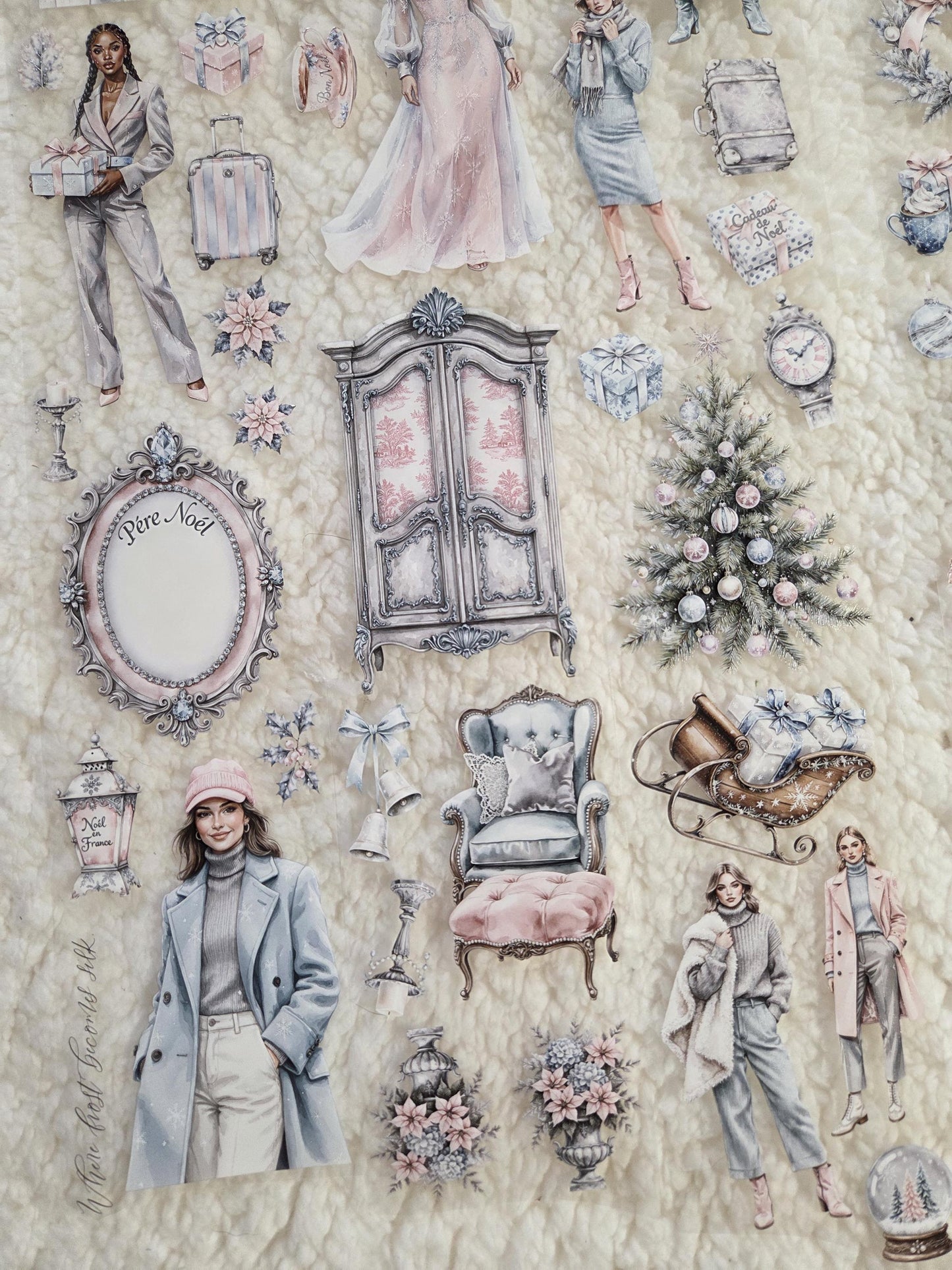Frosted Grace - PET Tape | Scrapbooking & Journaling Supplies