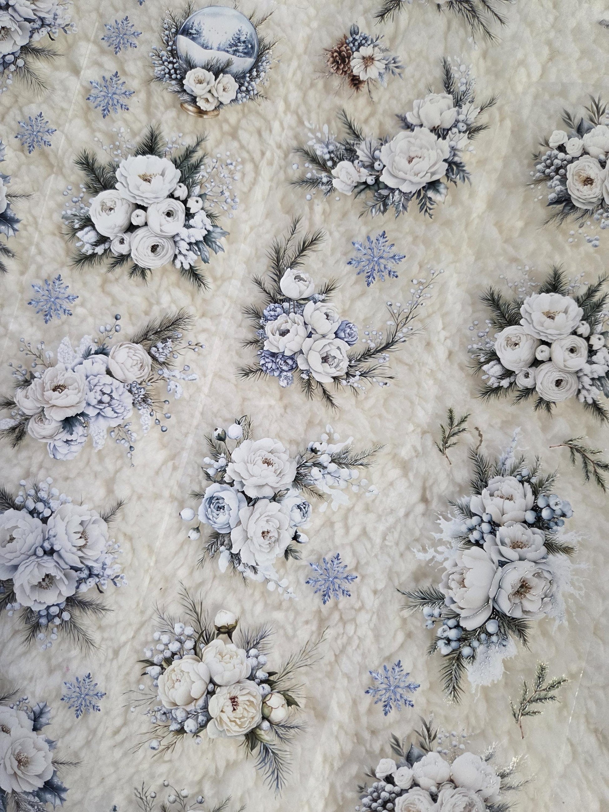 Icy Petals - PET Tape | Scrapbooking & Journaling Supplies